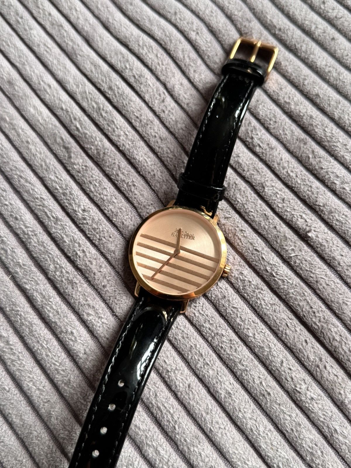 Jean Paul Gaultier Jean Paul Gaultier Archive Black leather Womens Watch Grail Size ONE SIZE - 2 Thumbnail