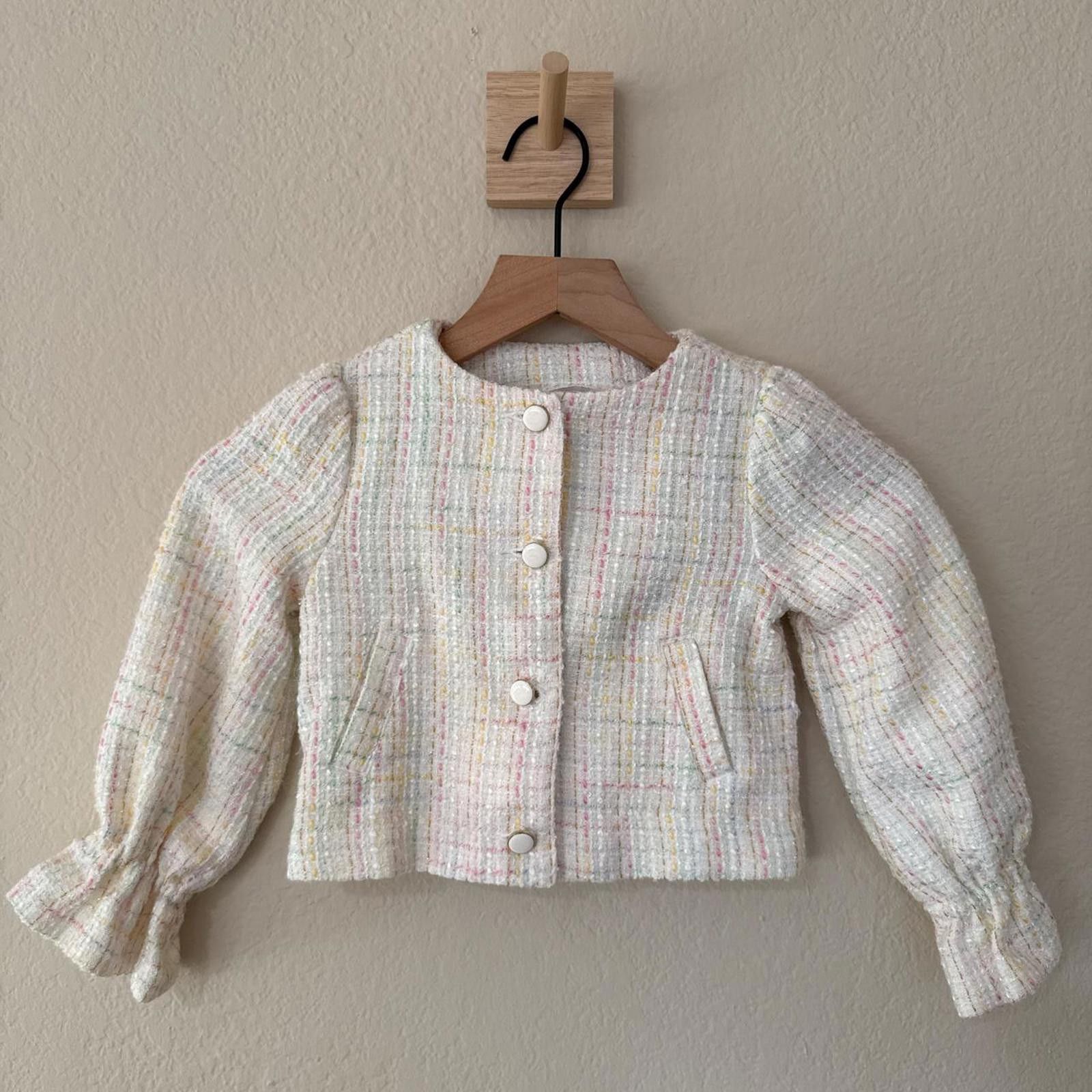 Other Girls Janie and Jack cropped coat. Size 4 Size US XXS / EU 40 - 1 Thumbnail