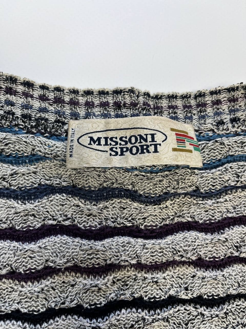Missoni Vintage Missoni Luxury knit Cardigan Sweater Jumper Cotton Size US XL / EU 56 / 4 - 9 Thumbnail