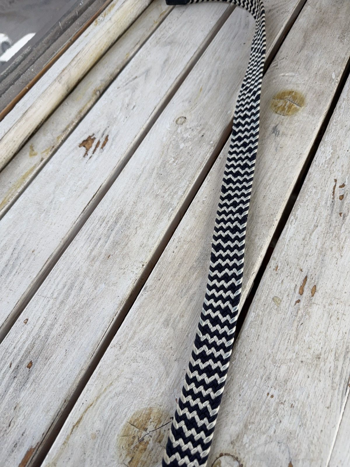 Andersons Anderson’s Braided Leather Belt 95 Dark Brown Made in Italy Size ONE SIZE - 13 Thumbnail