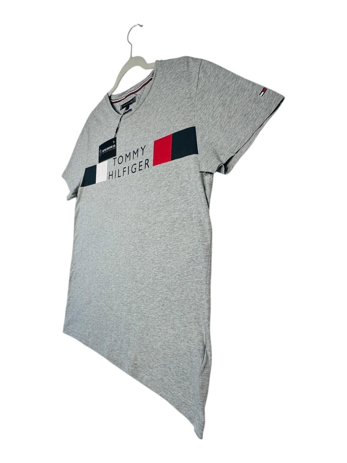 Tommy Hilfiger Tommy Hilfiger T-Shirt Men's UK Size L Grey Graphic Print Size US L / EU 52-54 / 3 - 3 Thumbnail