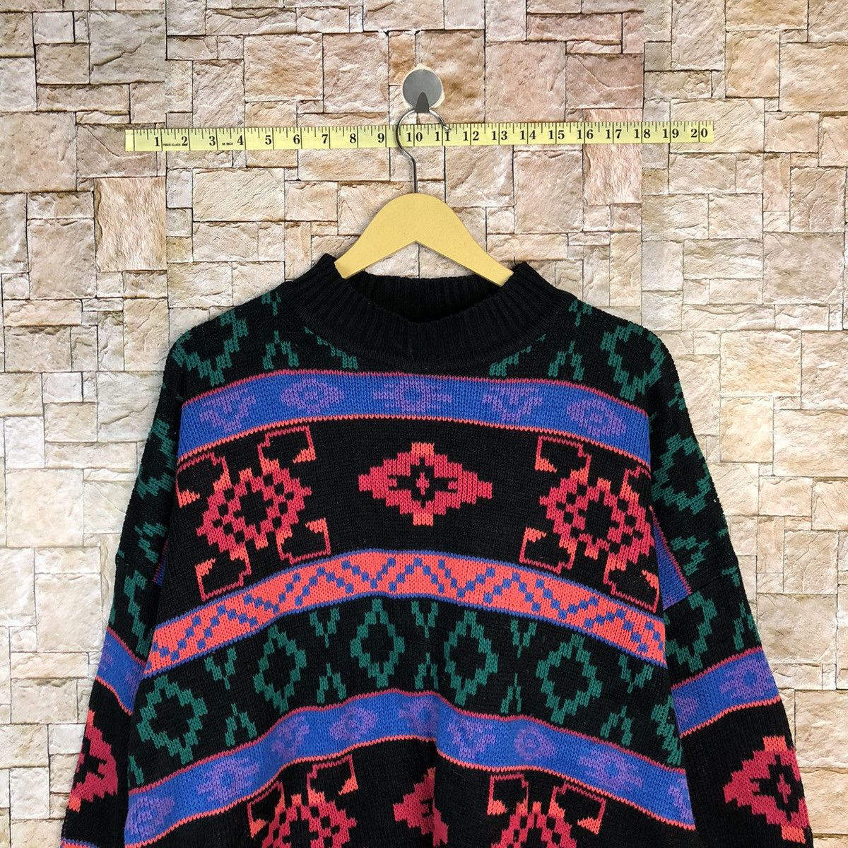 Vintage D Stefano Internasional Purple Knitwear sweatshirt vtg #A488 Size US XL / EU 56 / 4 - 2 Thumbnail