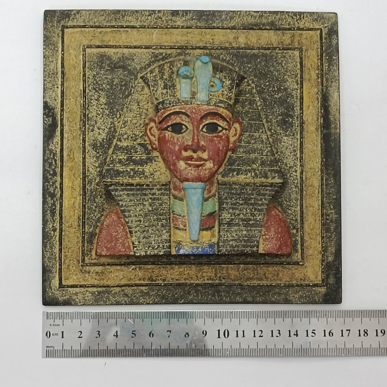 Handmade King Tutankhamun Handmade Ancient Egyptian Wall Decor Size ONE SIZE - 2 Thumbnail