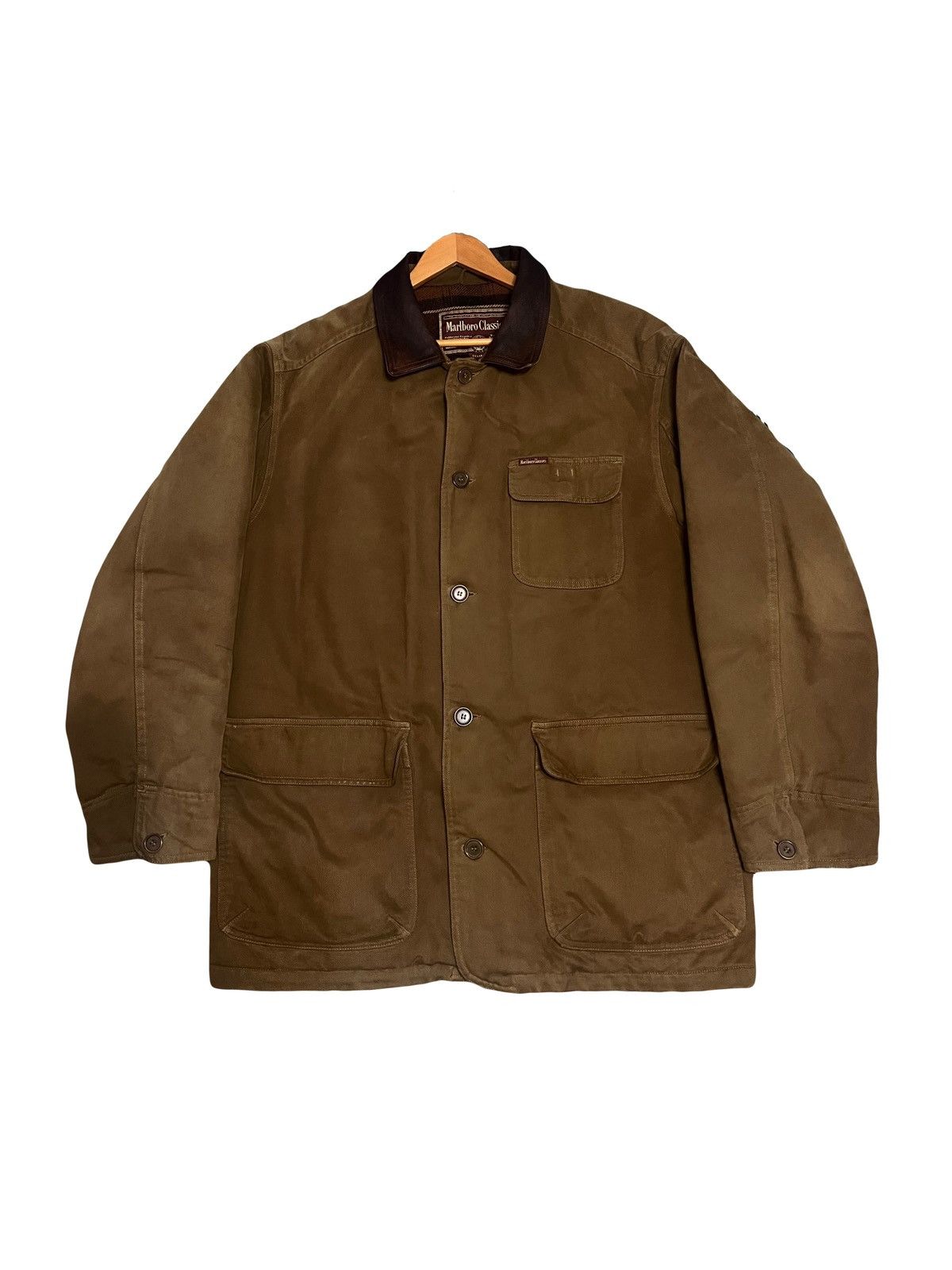 Marlboro Classics Vintage 90's Blanket Lined Coat