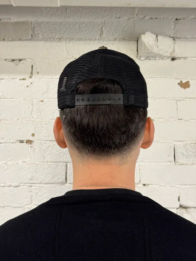 Chrome Hearts Chrome Hearts Hollywood Black Faded Cap Size ONE SIZE - 3 Thumbnail