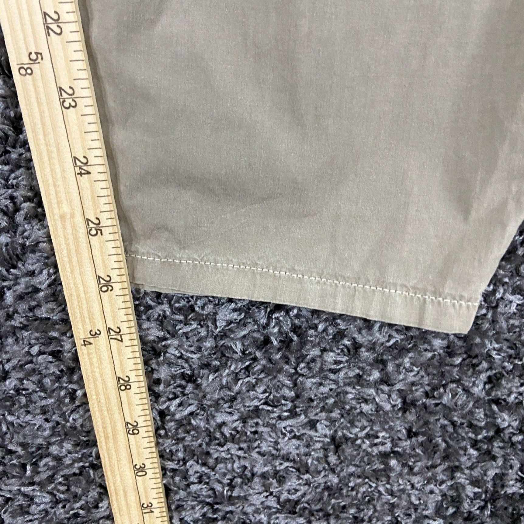 Zara VINTAGE Zara Beige Women's Chino Pants Large with Belt Pockets Size 36" / US 14 / IT 50 - 6 Thumbnail