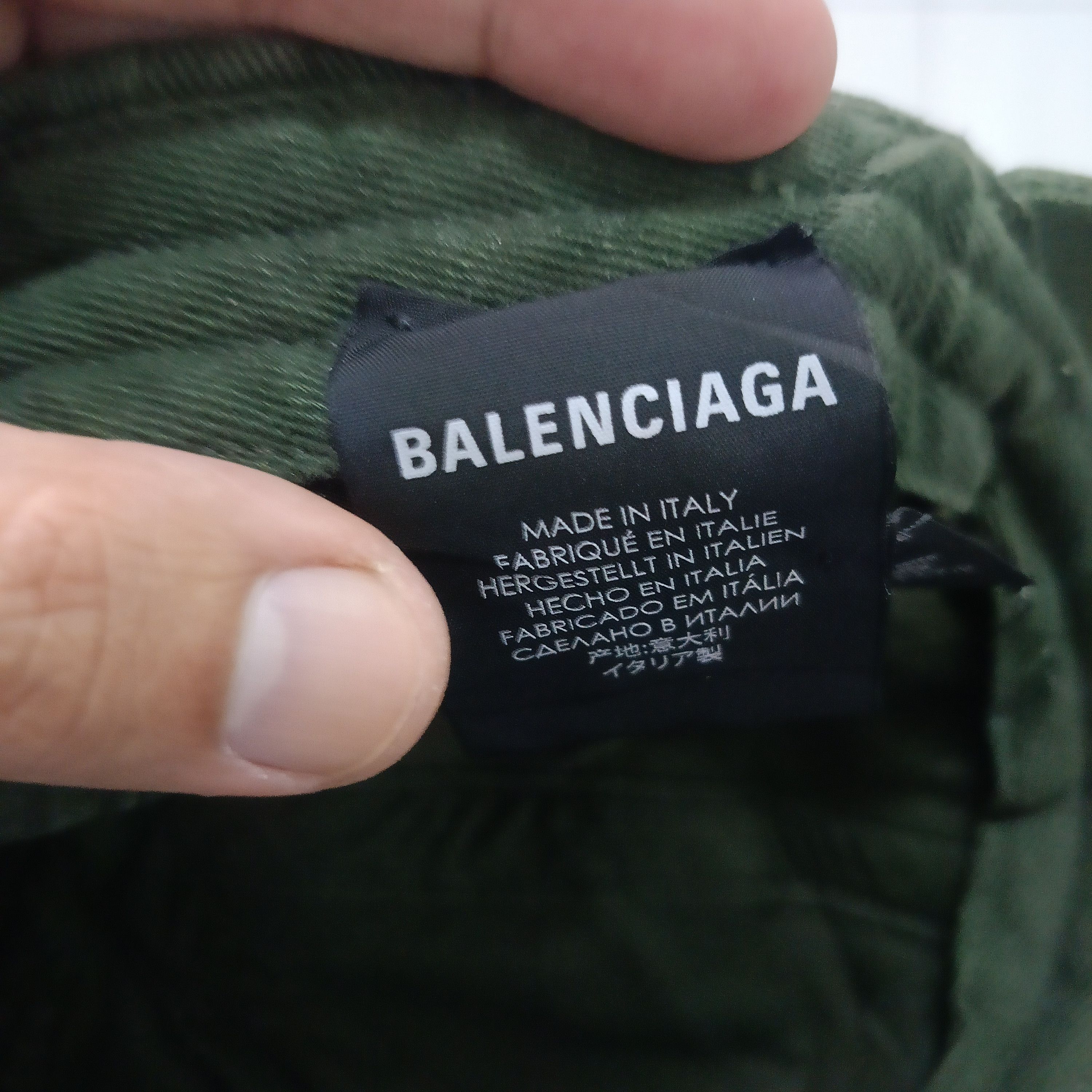 Balenciaga Balenciaga Embroidery Logo Hat OG Size ONE SIZE - 3 Thumbnail