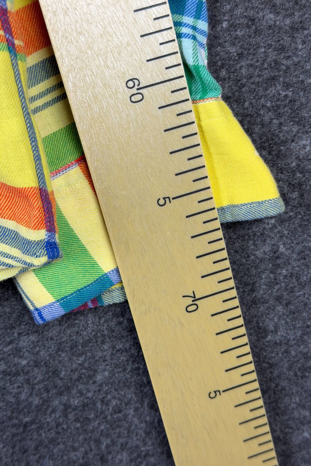 Polo Ralph Lauren SS01 PRL Multicolor Madras Plaid Shirt with Woven Motifs Size US M / EU 48-50 / 2 - 12 Thumbnail