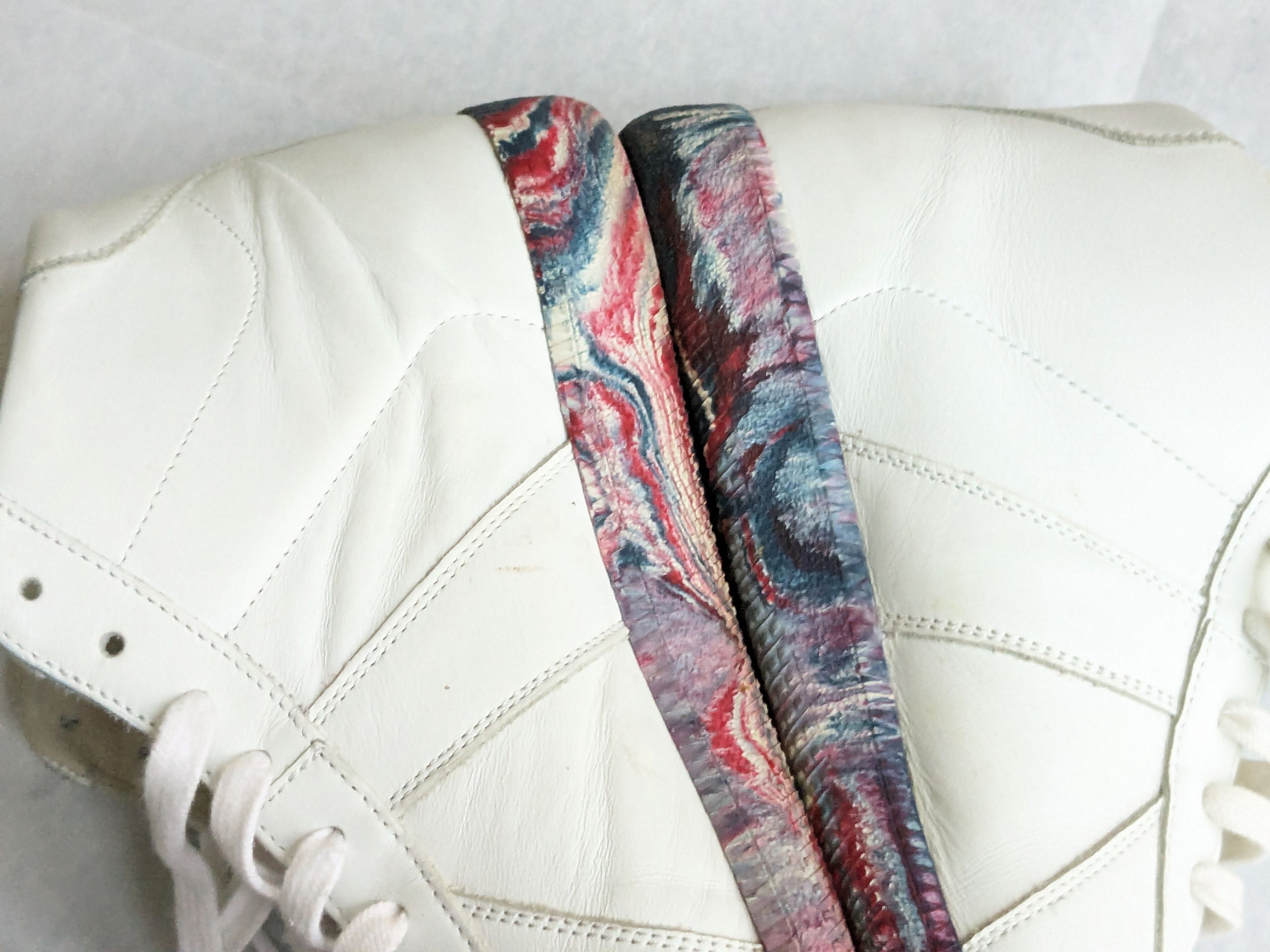 Maison Margiela Maison Margiela Replica GAT White 9 42 High Tops Rainbow Size US 9 / EU 42 - 15 Thumbnail