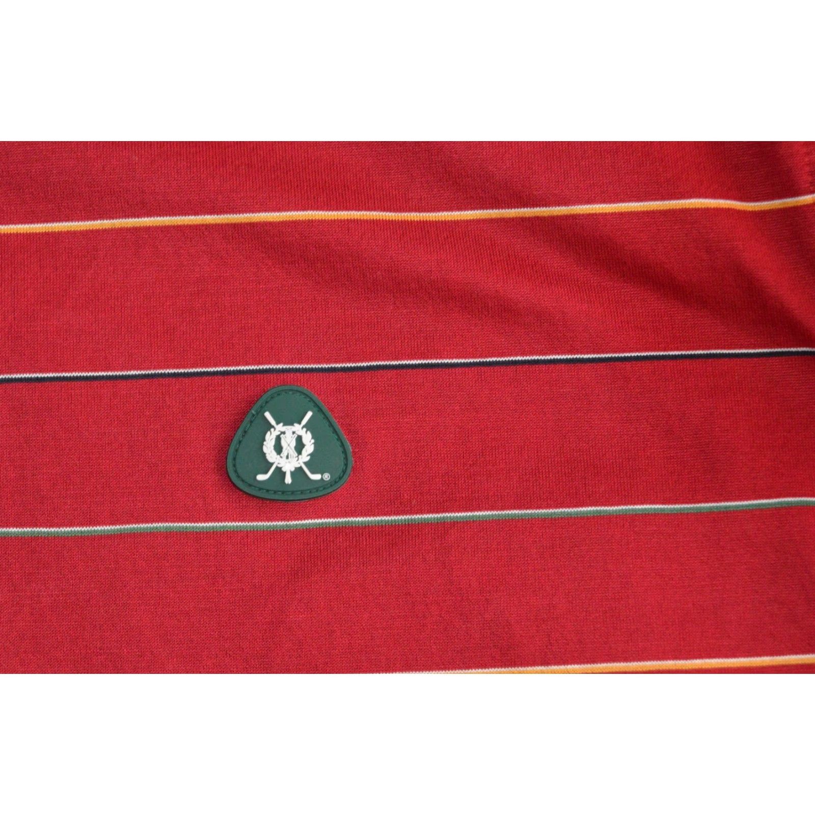 Brooks Brothers Brooks Brothers Golf Polo Shirt Men's S/S XL 100% Cotton Red Stripe Size US XL / EU 56 / 4 - 3 Thumbnail