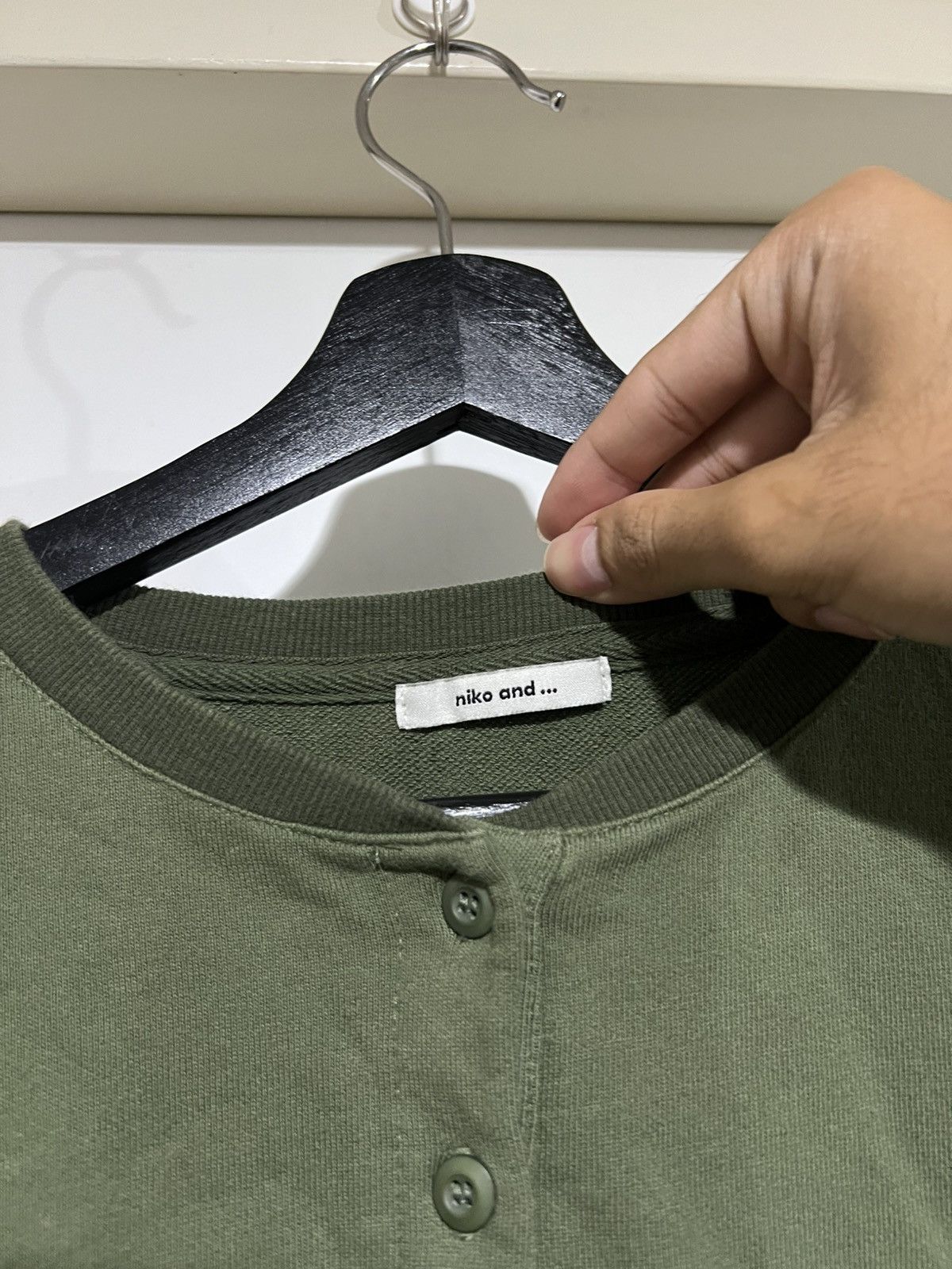 Japanese Brand Niko and... Green Crewneck Size US L / EU 52-54 / 3 - 3 Thumbnail
