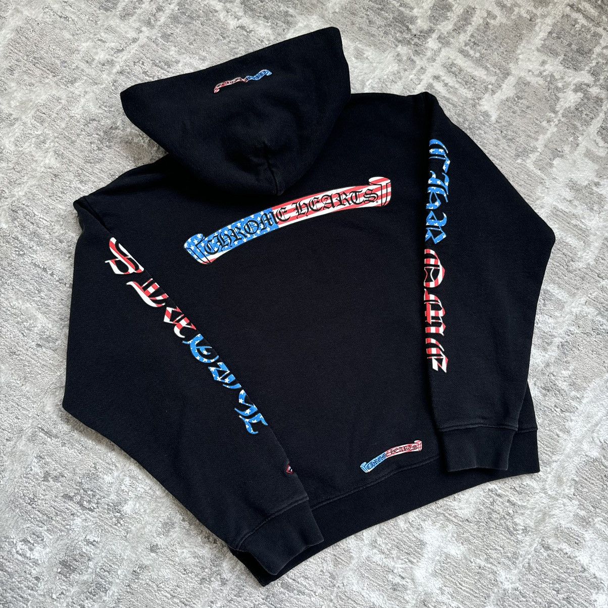 Chrome Hearts chrome hearts tire track hoodie | Grailed