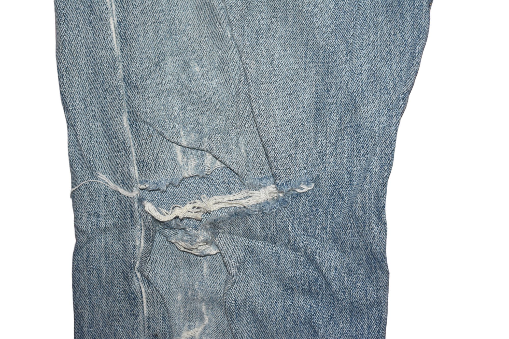 Levi's × Vintage Vintage Levis 501 Distress Denim size 34 Size US 34 / EU 50 - 4 Thumbnail