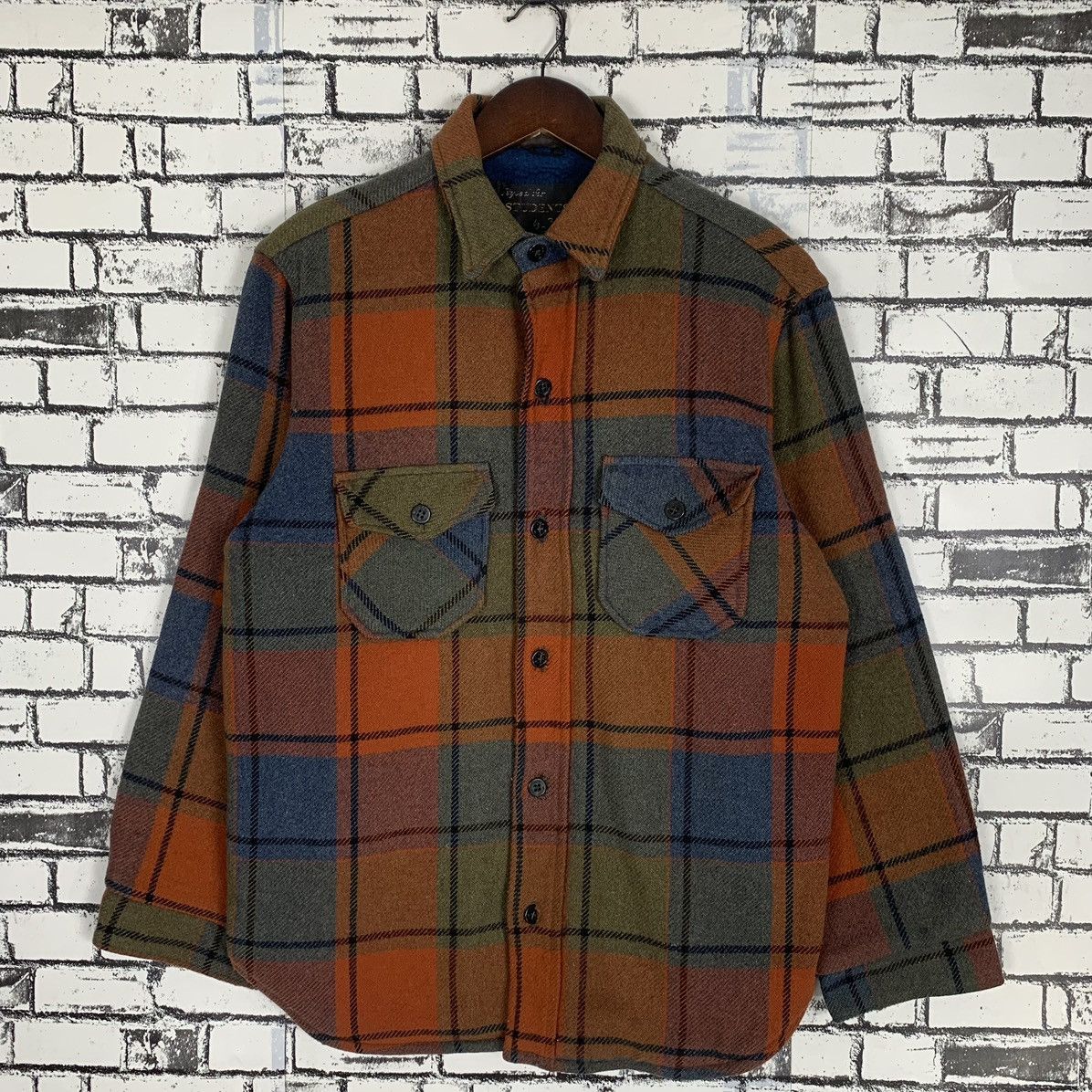 Vintage 50s Students By Sears Wool Flannel