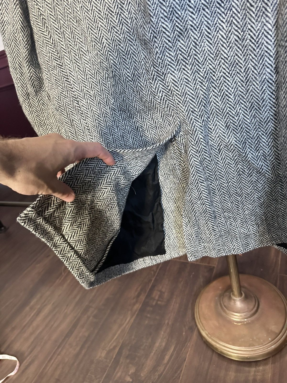 Harris Tweed HARRIS TWEED vintage herringbone wool jacket Size 40L - 7 Thumbnail