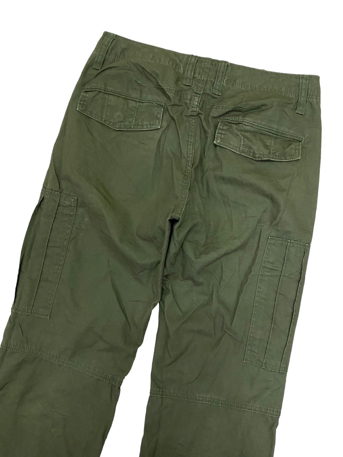 Japanese Brand 💥Japanese designer Brand Military Green Cargo Size US 30 / EU 46 - 4 Thumbnail