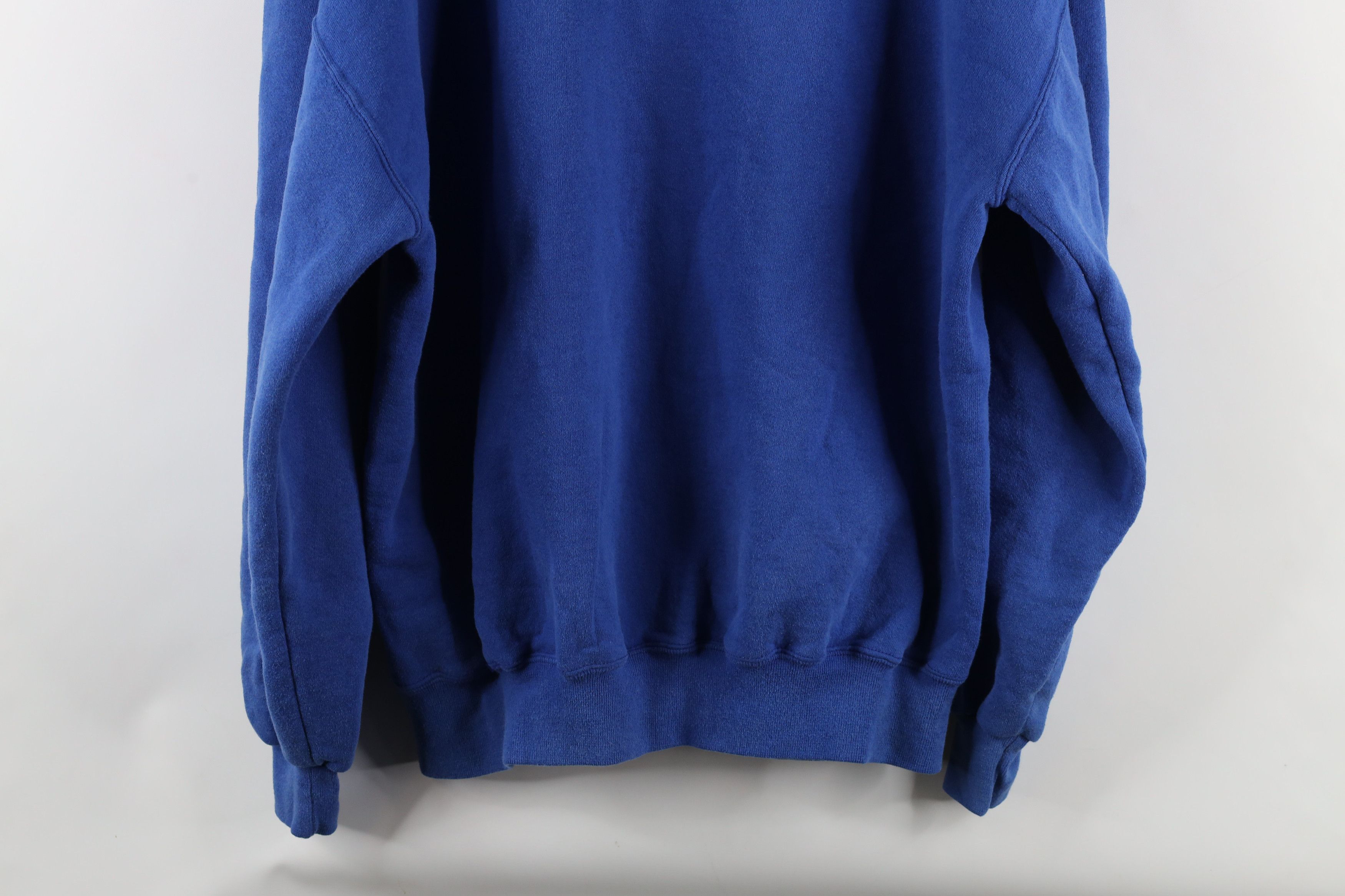 Russell Athletic × Vintage Vintage 90s Russell Athletic Crewneck Sweatshirt Royal USA Size US XL / EU 56 / 4 - 10 Thumbnail