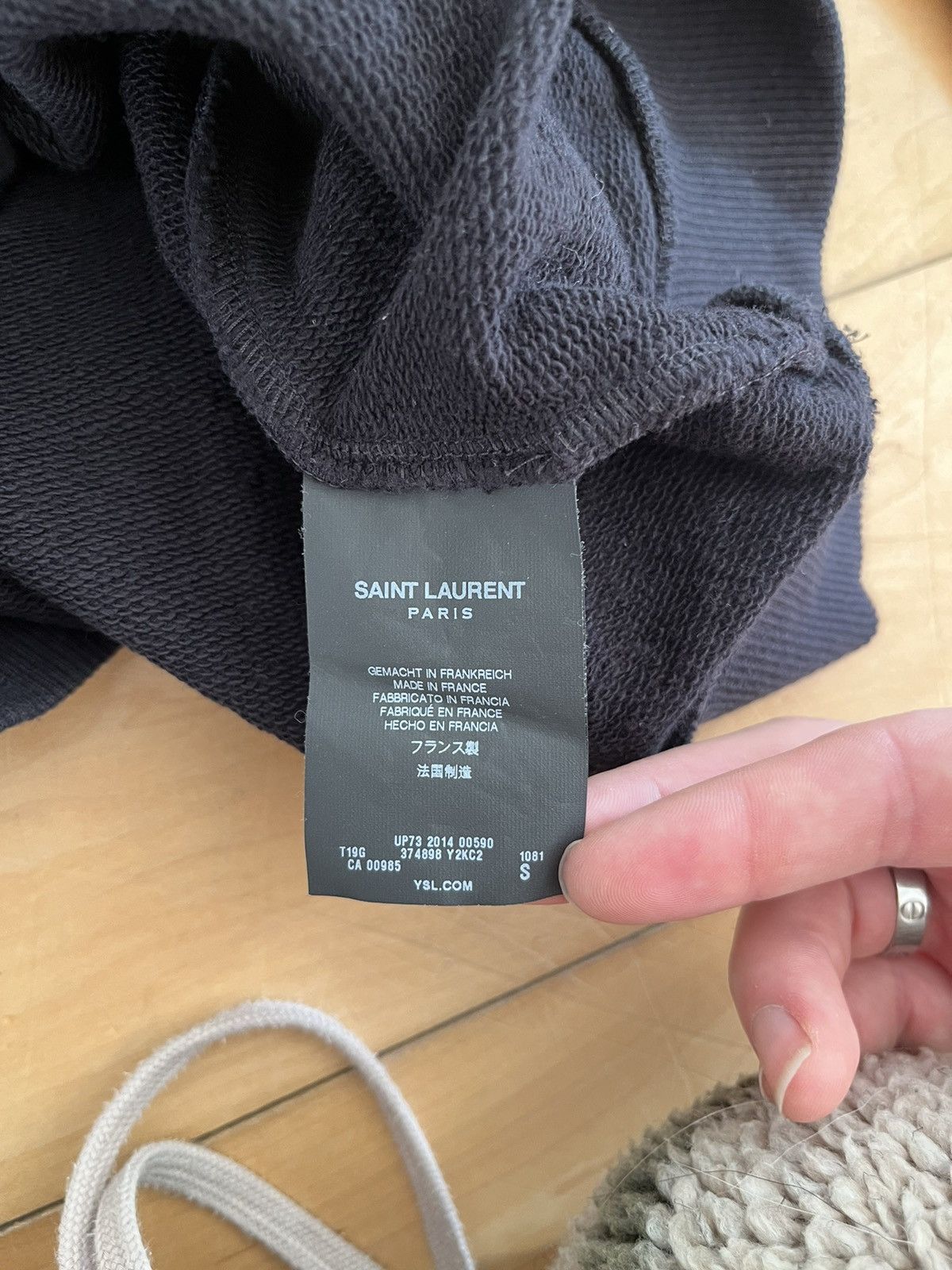 Hedi Slimane × Saint Laurent Paris Hedi Saint Laurent Paris SS15 "Psych Rock" Sweater Size US S / EU 44-46 / 1 - 5 Thumbnail
