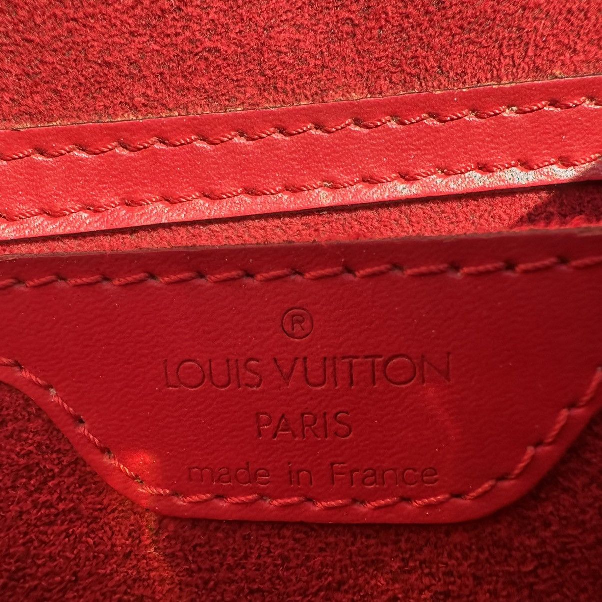 Louis Vuitton Louis Vuitton Epi Saint Jacques PM Castillan Red Size ONE SIZE - 14 Thumbnail