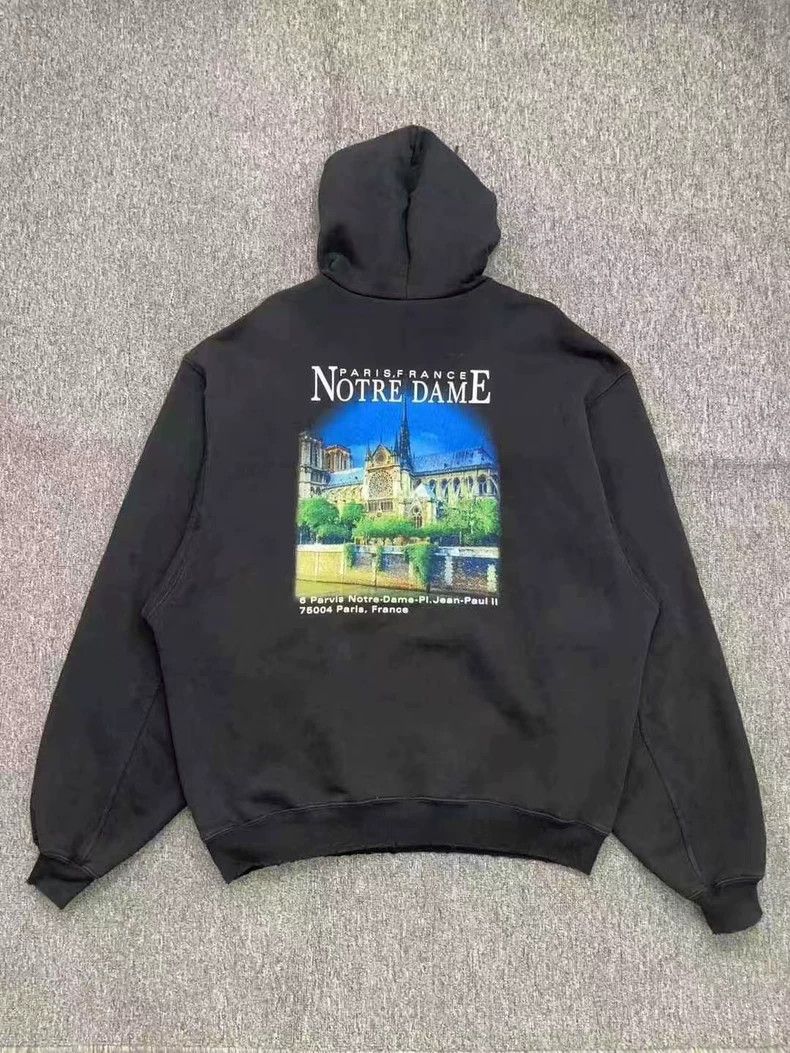 Balenciaga Balenciaga Architectural Hoodie Size US XS / EU 42 / 0 - 2 Thumbnail