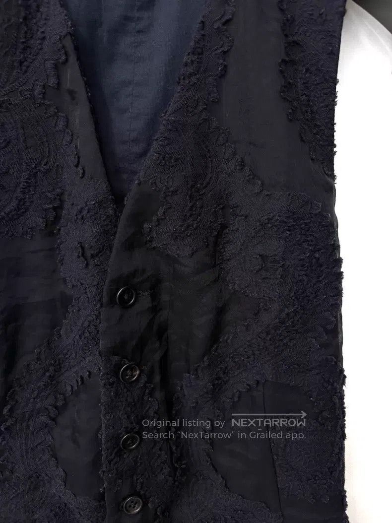 Ann Demeulemeester Ann Demeulemeester Autumn/Winter 2014 A/W Lace Floral Vest Size XS / US 0-2 / IT 36-38 - 5 Thumbnail