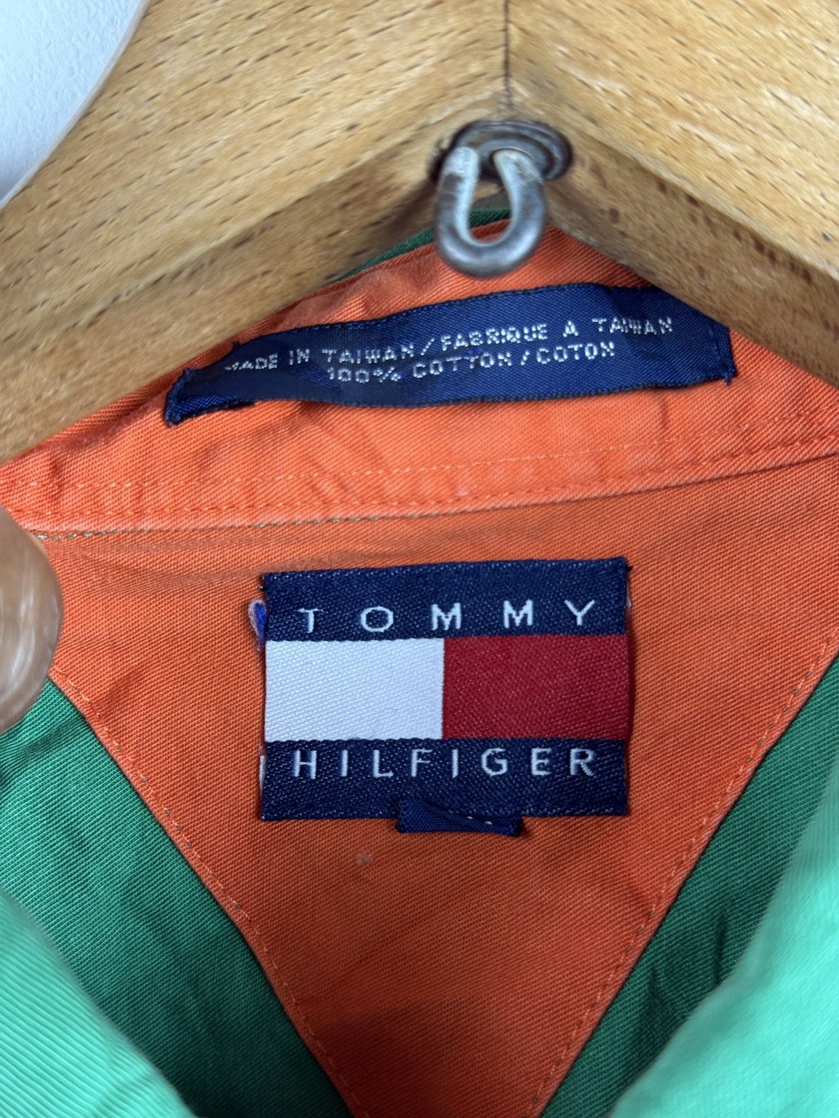 Tommy Hilfiger 90s vintage Tommy Hilfiger long sleeve shirt Size US M / EU 48-50 / 2 - 3 Thumbnail