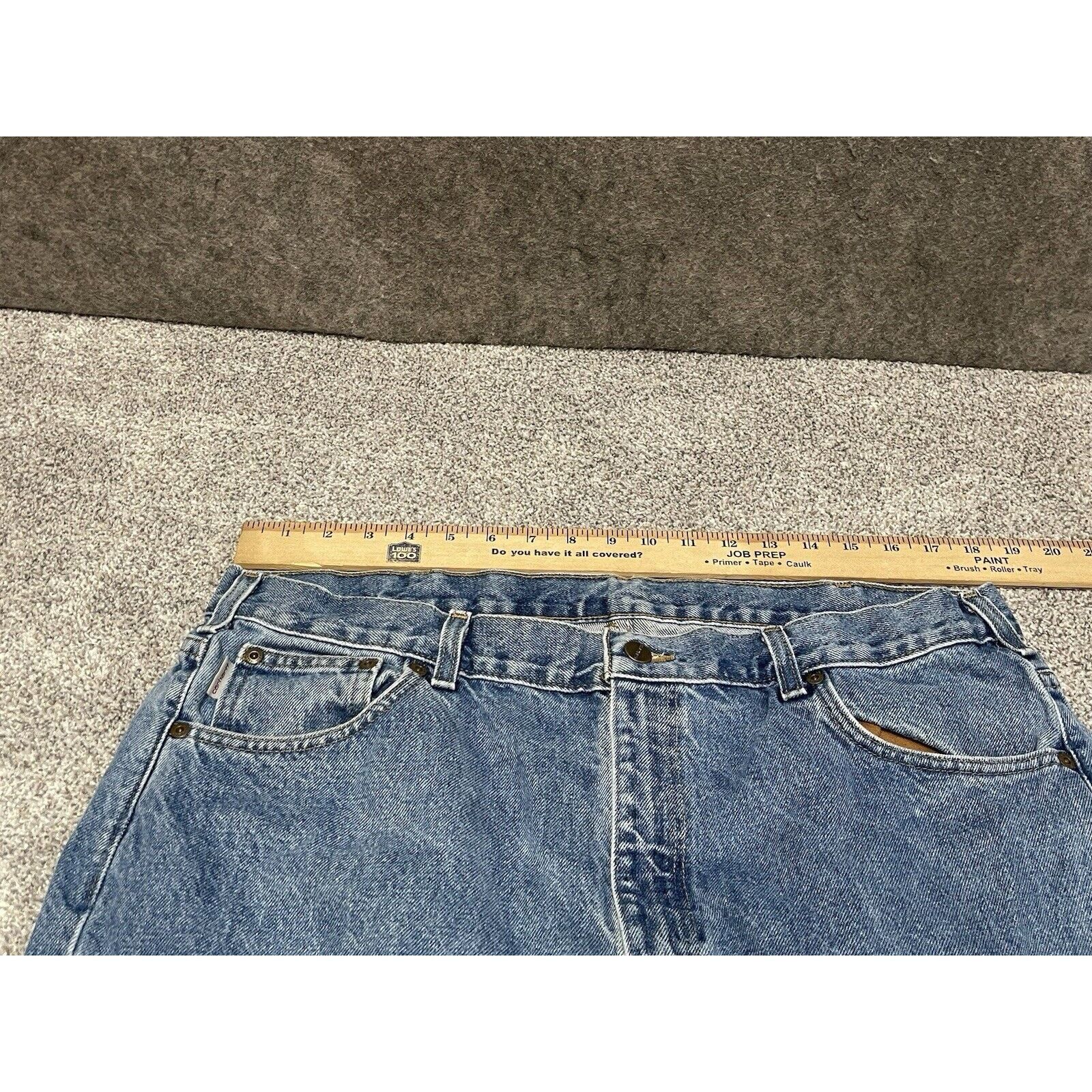 Carhartt Carhartt B18 DST Traditional Fit Jeans Mens 40x32 Straight Size US 40 / EU 56 - 4 Thumbnail