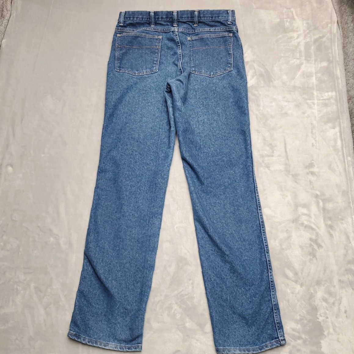 Vintage VINTAGE Sportscraft Jeans Mens 36x34 Blue Denim 90s Made in USA Casual Pants Size US 36 / EU 52 - 5 Thumbnail