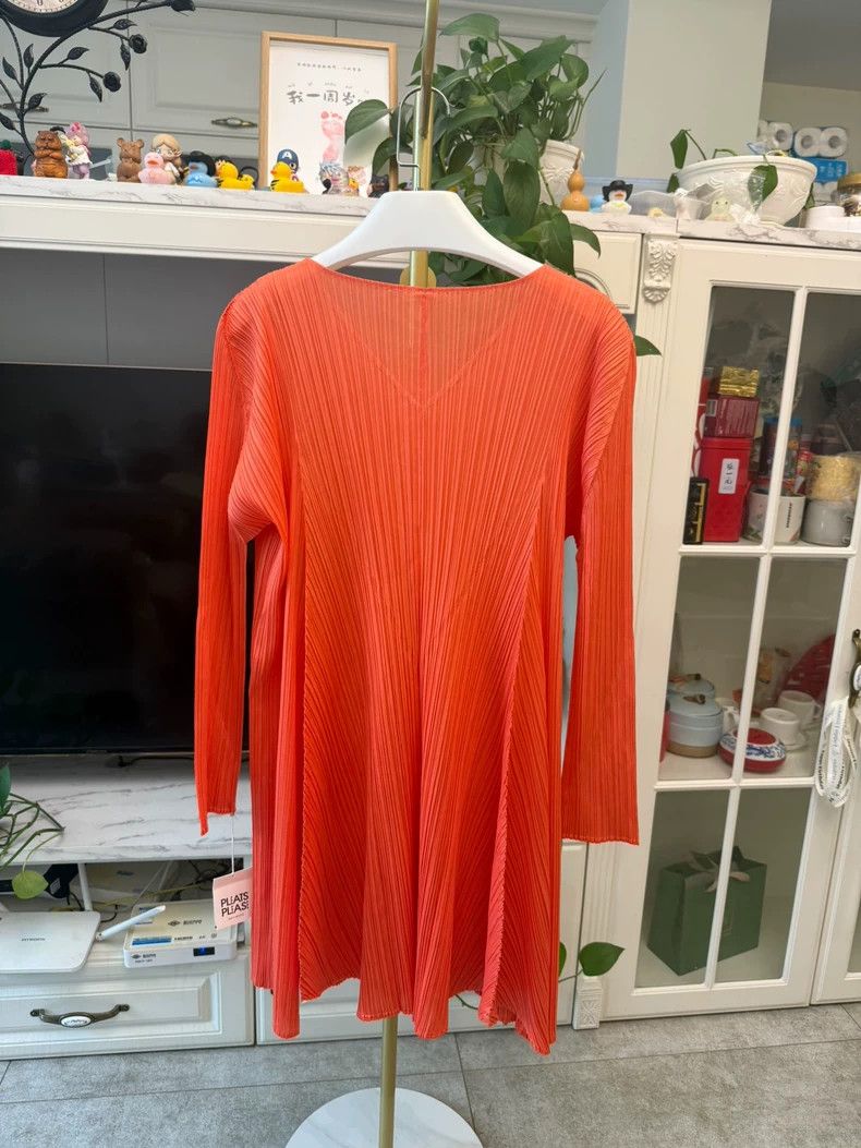 Issey Miyake issey miyake size:3 Orange long sleeves Size XXS / US 00 / IT 34 - 7 Thumbnail