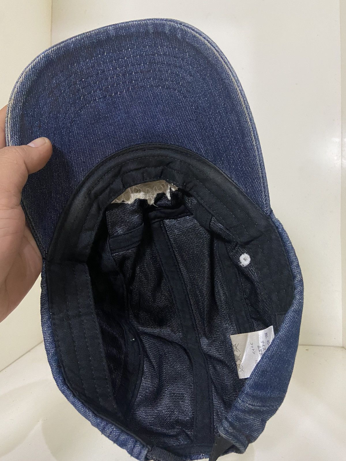 Japanese Brand × Le Grande Bleu (L.G.B.) Vintage Y2K antiqulothes denim hat five panel Size ONE SIZE - 6 Thumbnail