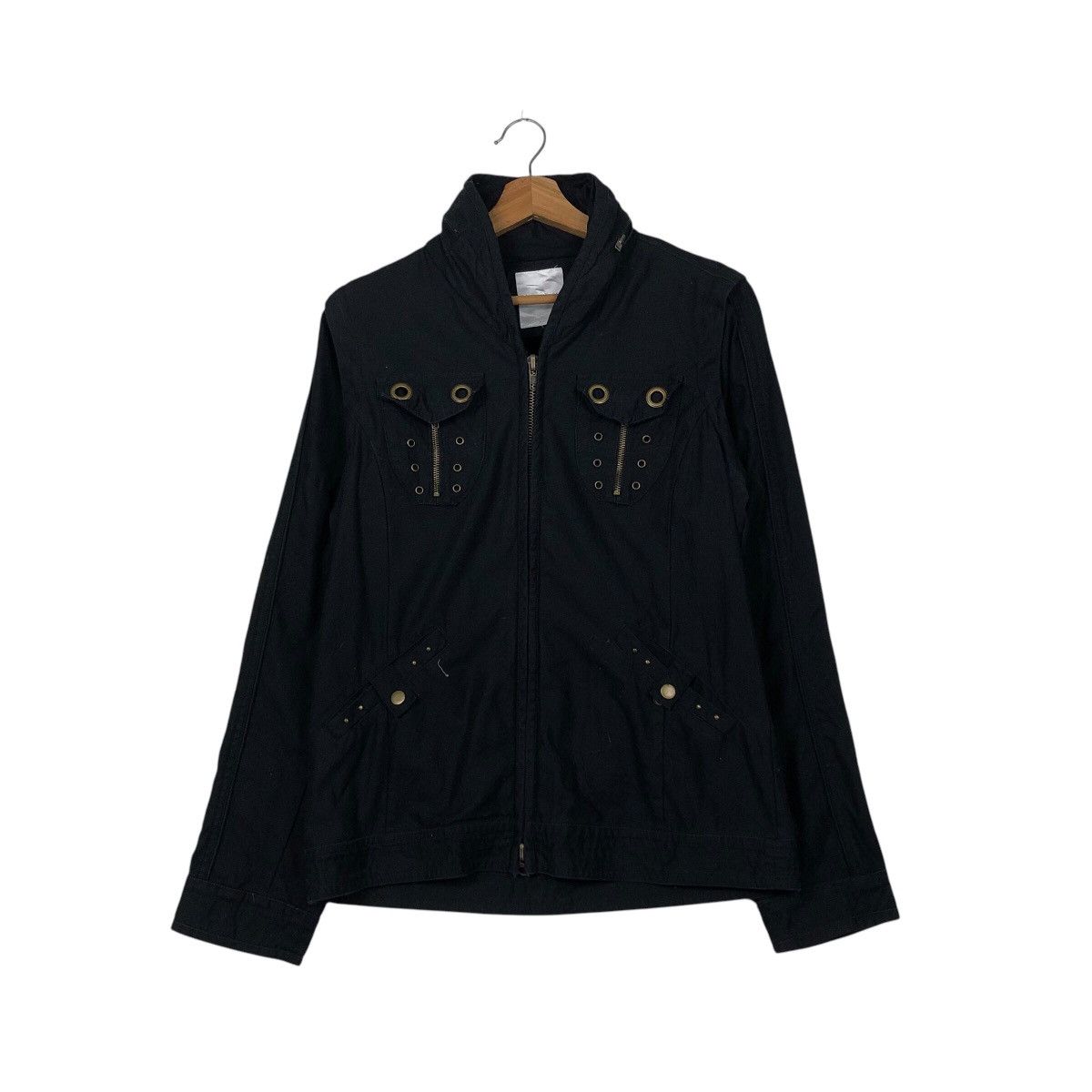 Hysteric Glamour 📌Vintage Biker Jacket Hamham Multi Pockets Size US L / EU 52-54 / 3 - 2 Thumbnail