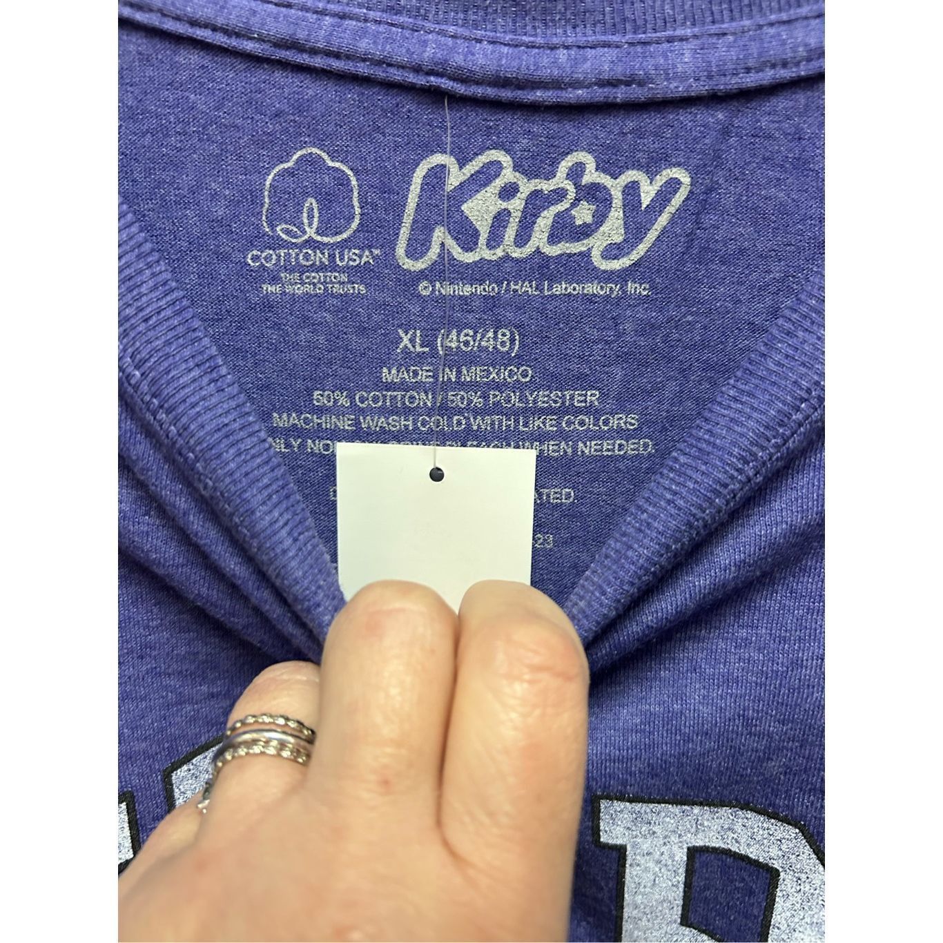 Nintendo Kirby Men's & Big Men's Graphic Tee Shirts Size XL (46-48) p Size US XL / EU 56 / 4 - 4 Thumbnail