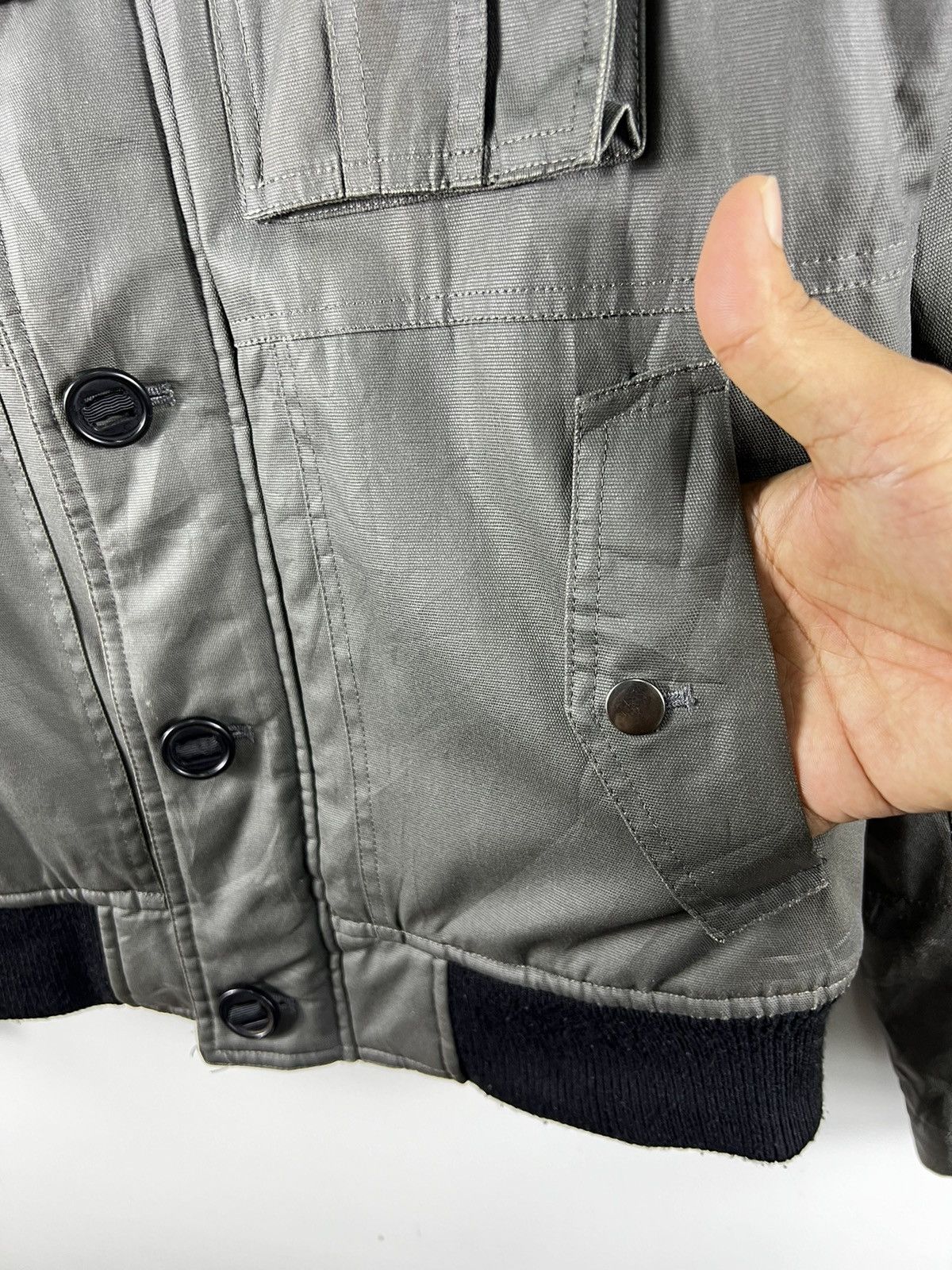 Japanese Brand × Michel Klein 🔥 N-2B Style type Bomber Michel Klein Homme Heavy Jacket Size US XS / EU 42 / 0 - 5 Thumbnail
