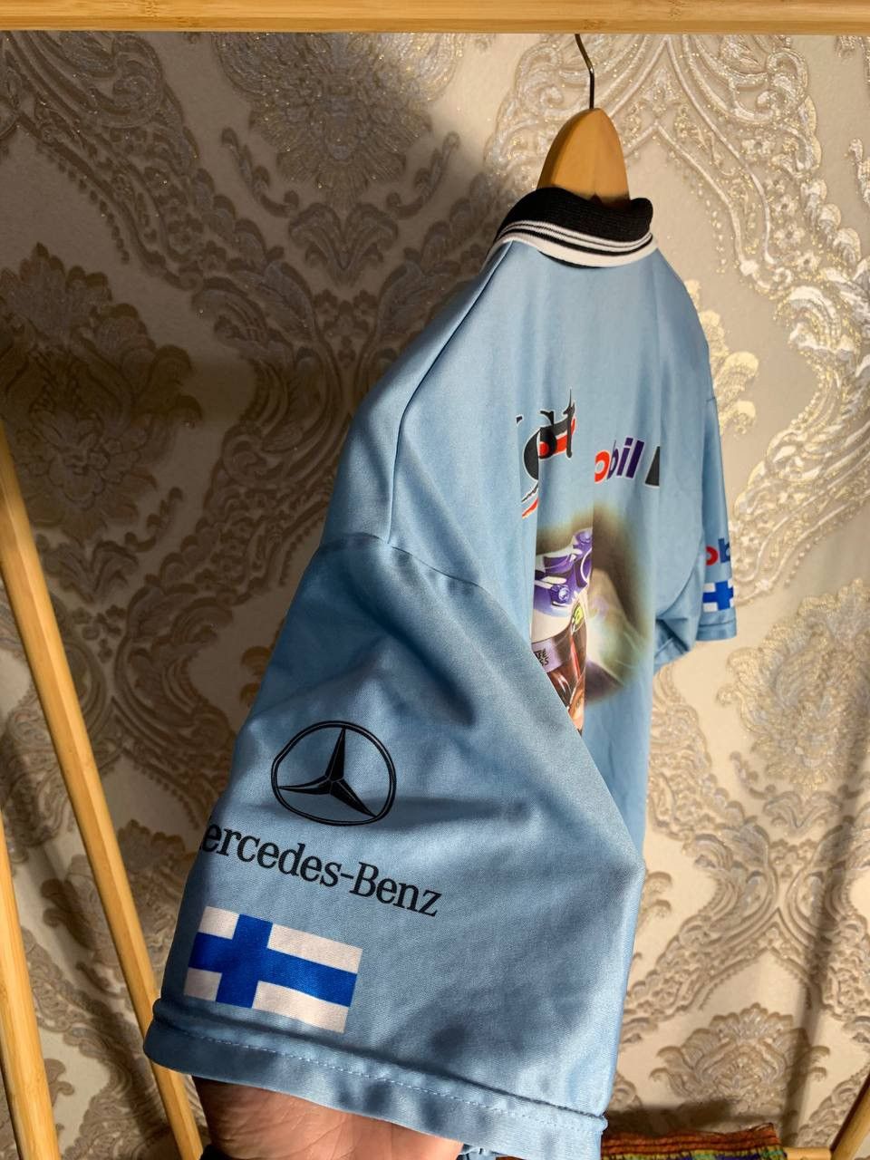 Formula 1 × Mercedes-Benz VERY RARE KIMI RAIKKONEN MERCEDES BENZ WEST T-SHIRT RACING Size US S / EU 44-46 / 1 - 5 Thumbnail