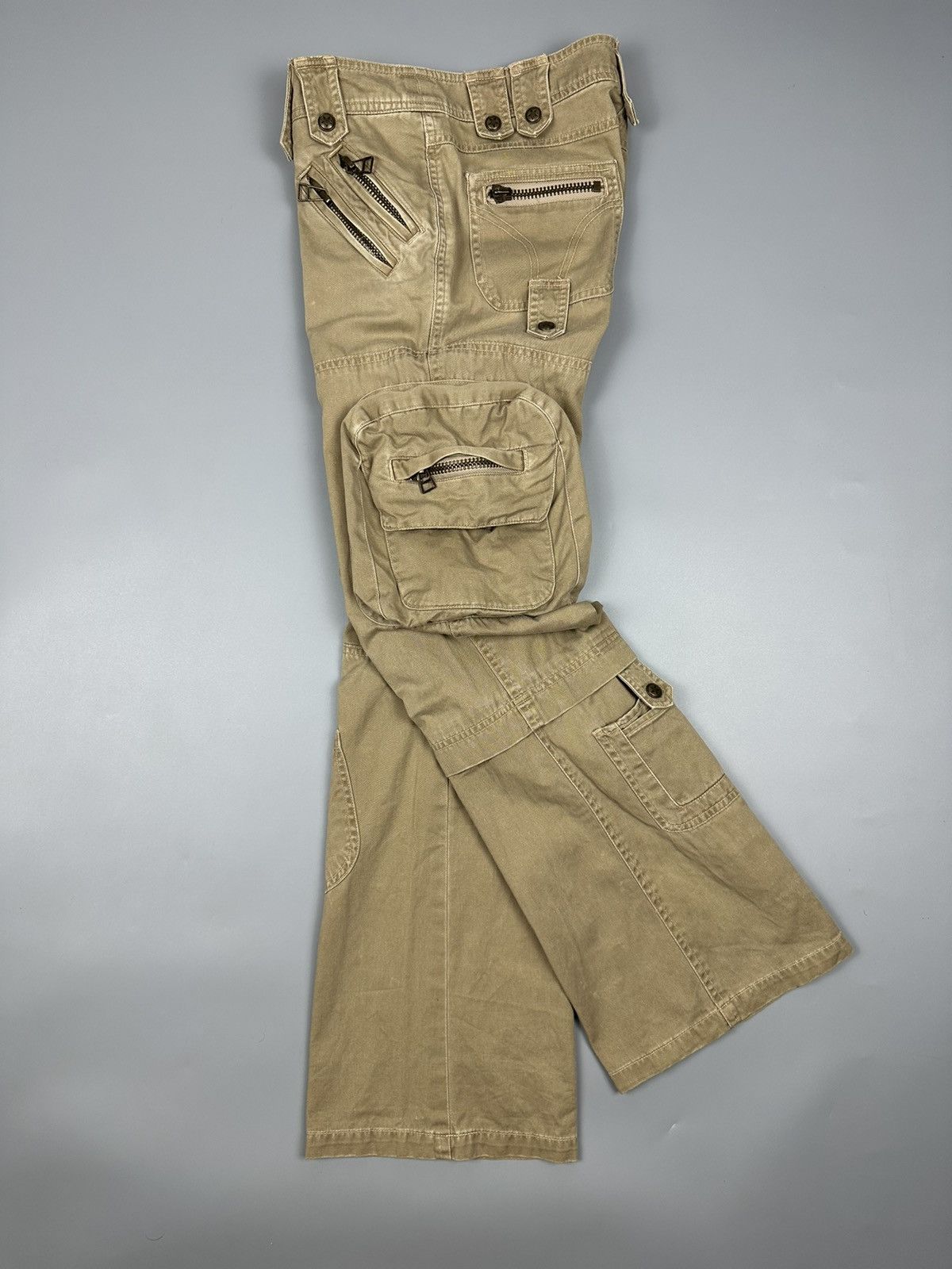 If Six Was Nine × Le Grande Bleu (L.G.B.) Rare Japanese Brand Tactical Multi Pocket Pants Size US 30 / EU 46 - 3 Thumbnail