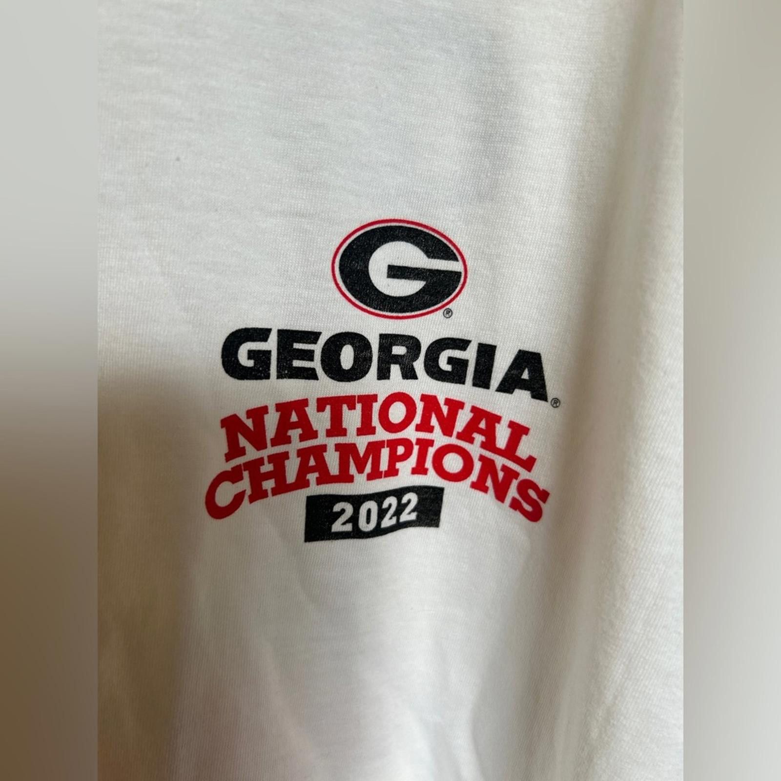 Hanes Hanes Georgia National Champions Graphic Tee Size US L / EU 52-54 / 3 - 3 Thumbnail