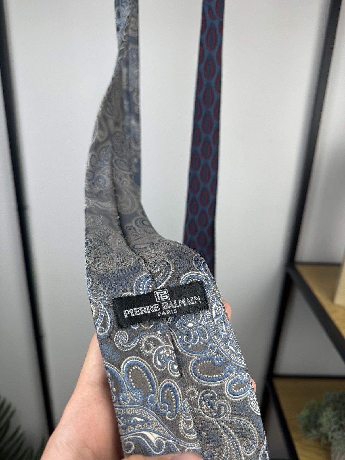 Pierre Balmain Authentic 2x Vintage Pierre Balmain Tie Size ONE SIZE - 7 Thumbnail