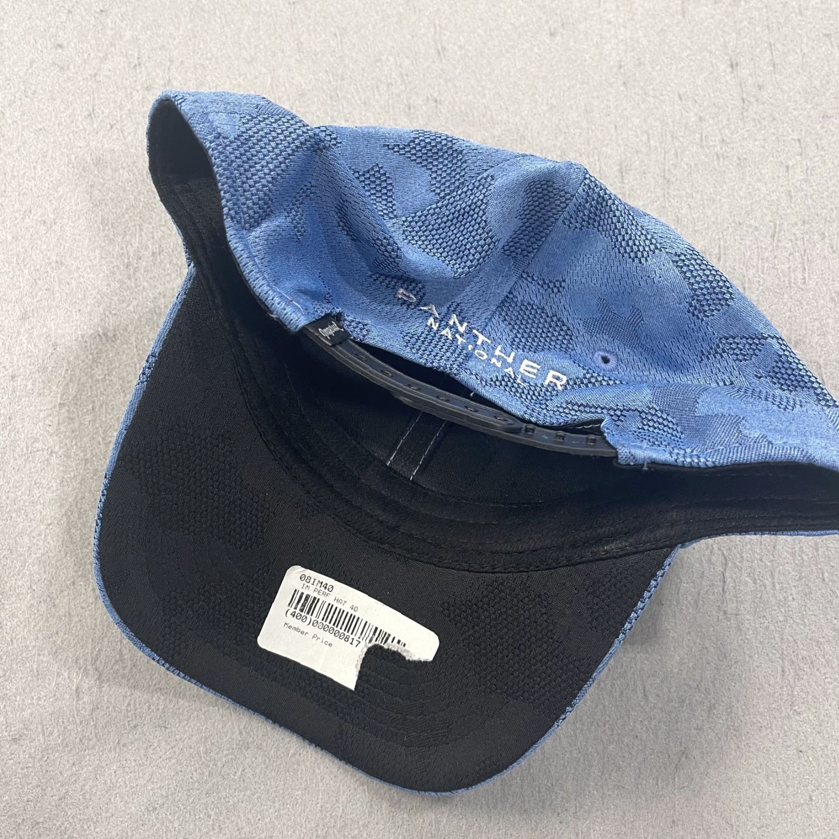 Imperial Imperial Panther National Golf Club Hat Adult Blue Camo Adjustable Snapback Cap Size US 35 - 4 Thumbnail