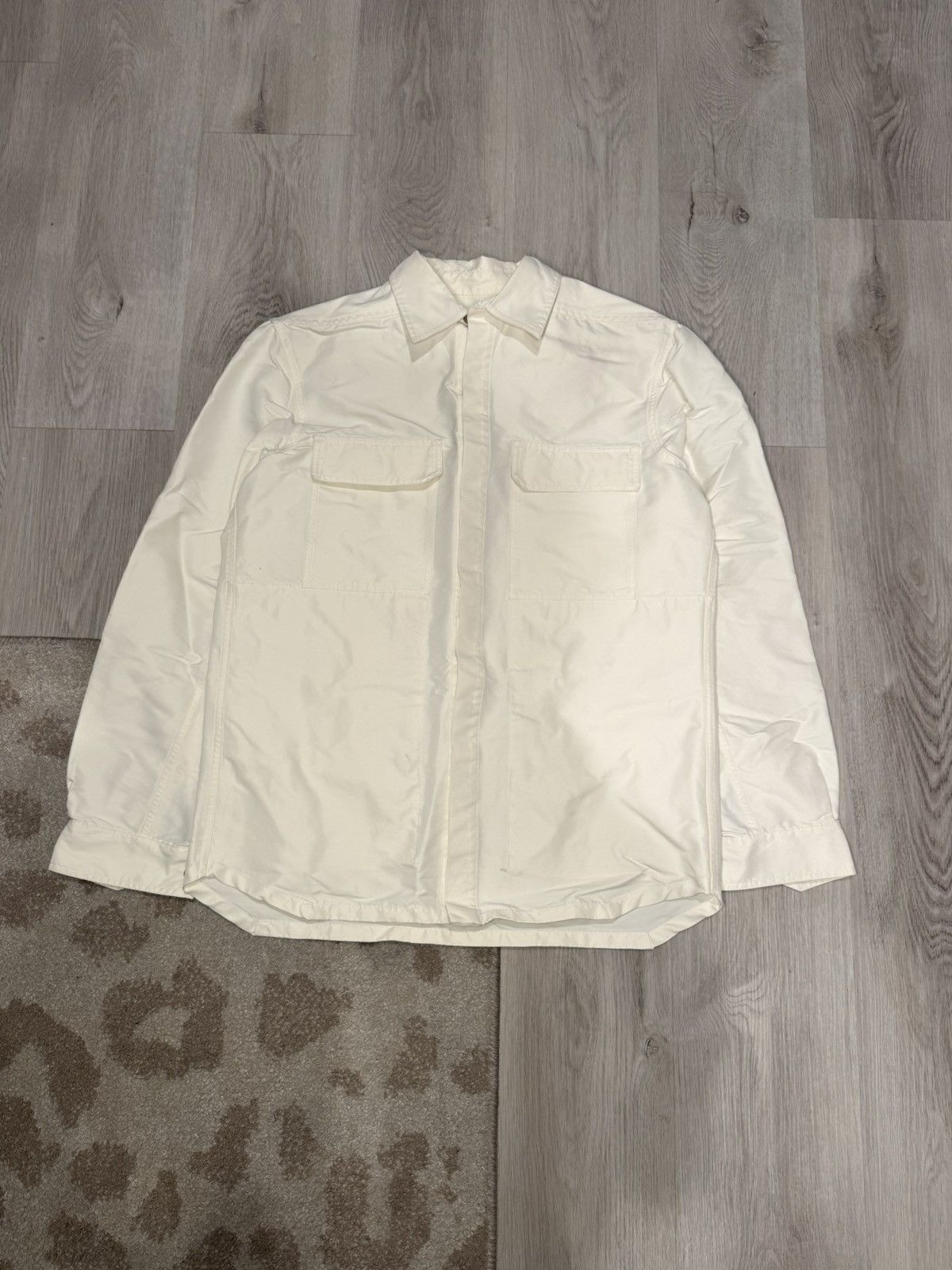 Rick Owens s/s 2018 dirt chalk jacket!! Size US S / EU 44-46 / 1 - 1 Thumbnail