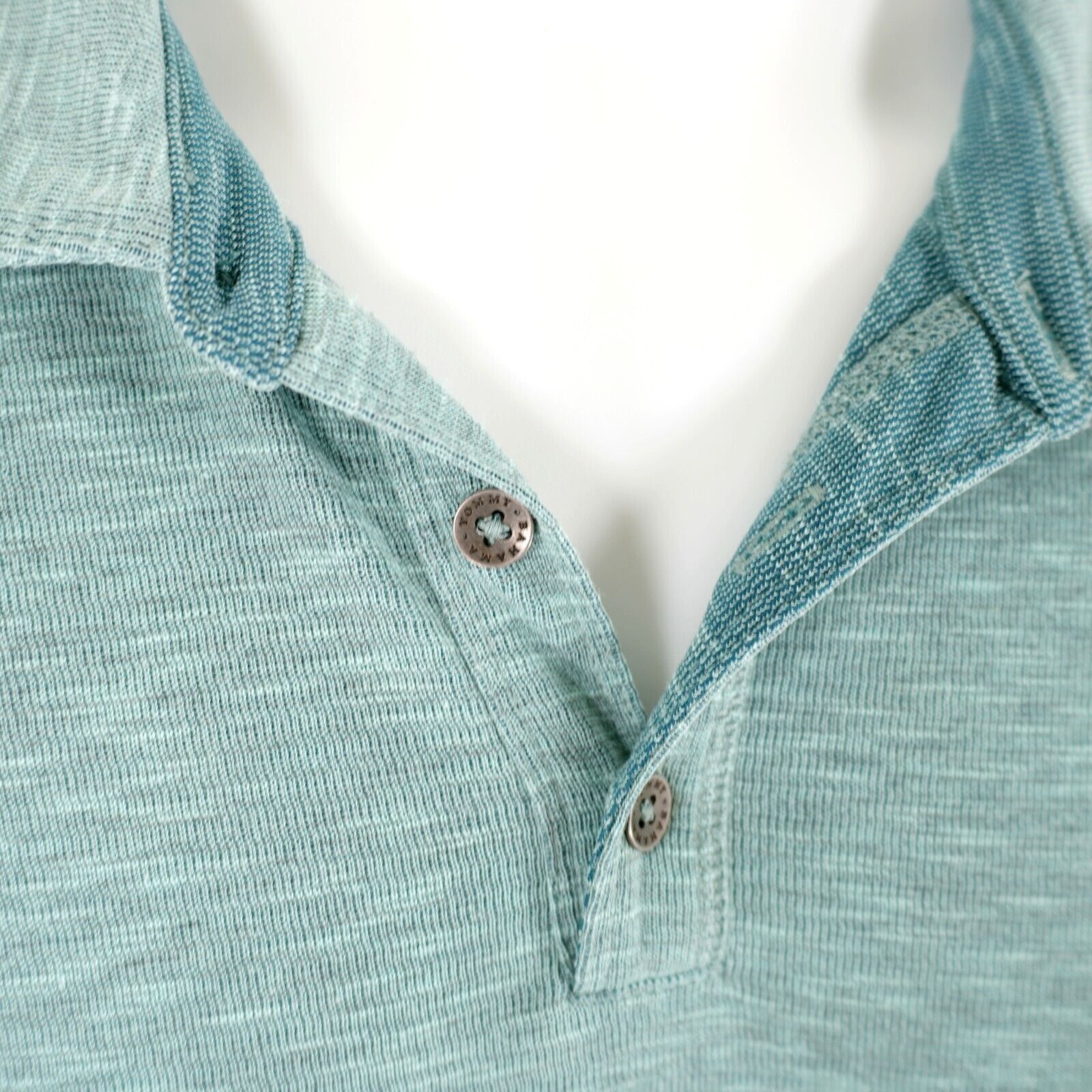 Tommy Bahama Tommy Bahama Large Polo Shirt Green Teal Island Zone Collard Size US L / EU 52-54 / 3 - 2 Thumbnail