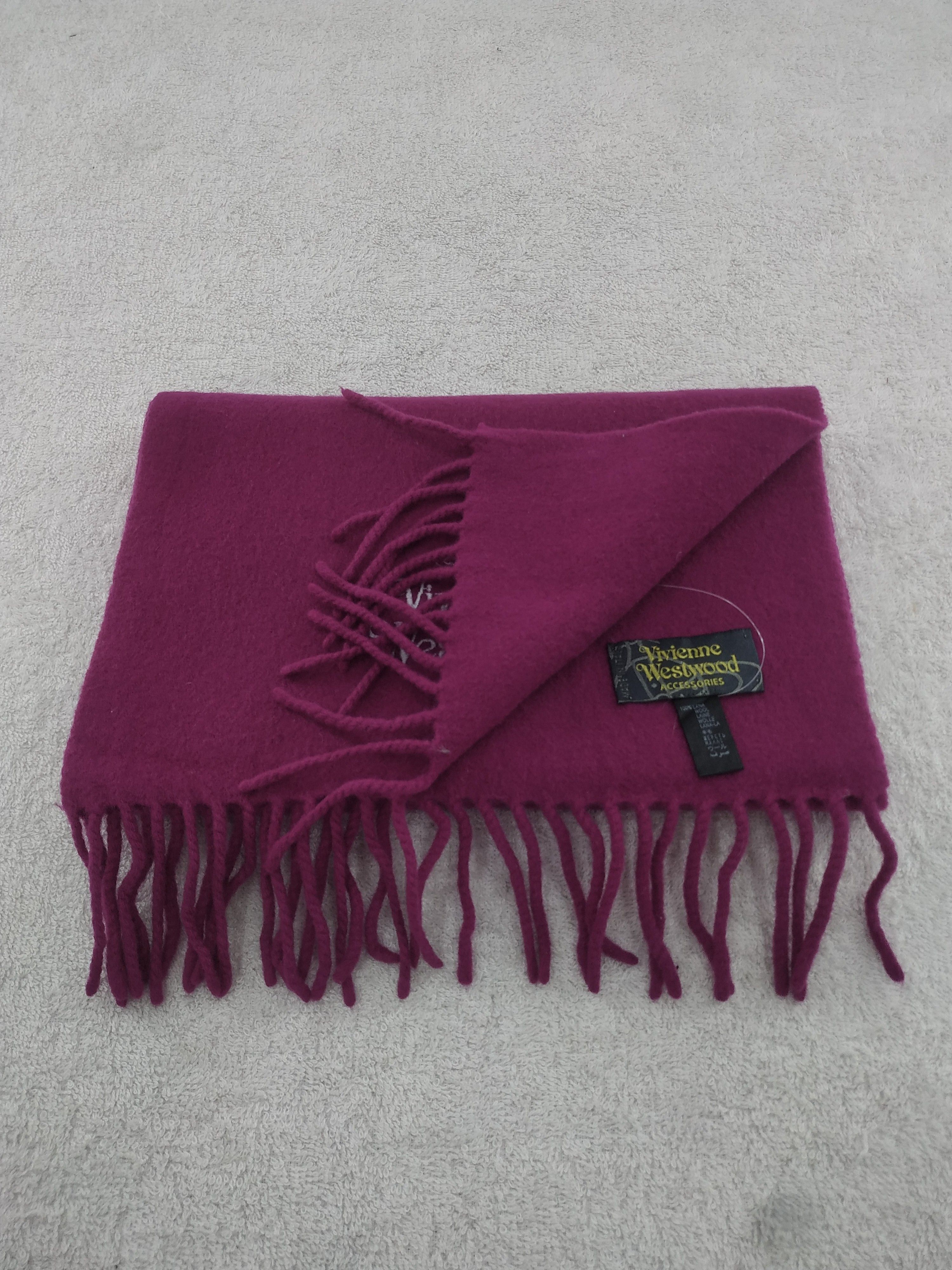 Vivienne Westwood Vintage Vivienne Westwood Wool Scarf/Muffler/Neckwear MF092 Size ONE SIZE - 4 Thumbnail