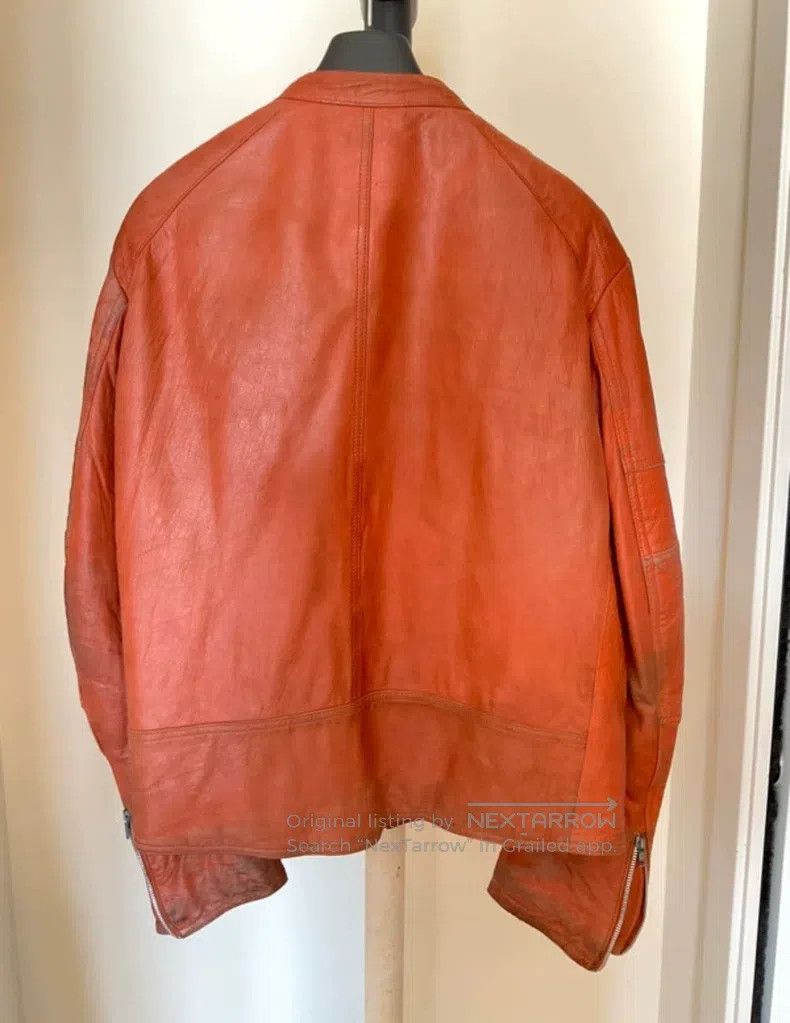 Helmut Lang Helmut Lang Leather Astro Leather Motorcycle Jacket Size US M / EU 48-50 / 2 - 2 Thumbnail