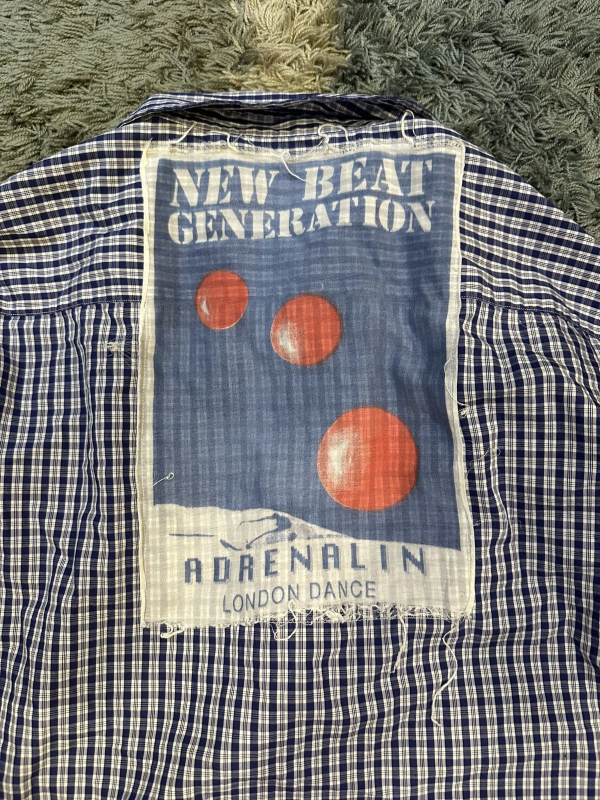 Martine Rose Martine Rose FW18 Boyfriend Utopia Logo Button Shirt Size US XL / EU 56 / 4 - 4 Thumbnail