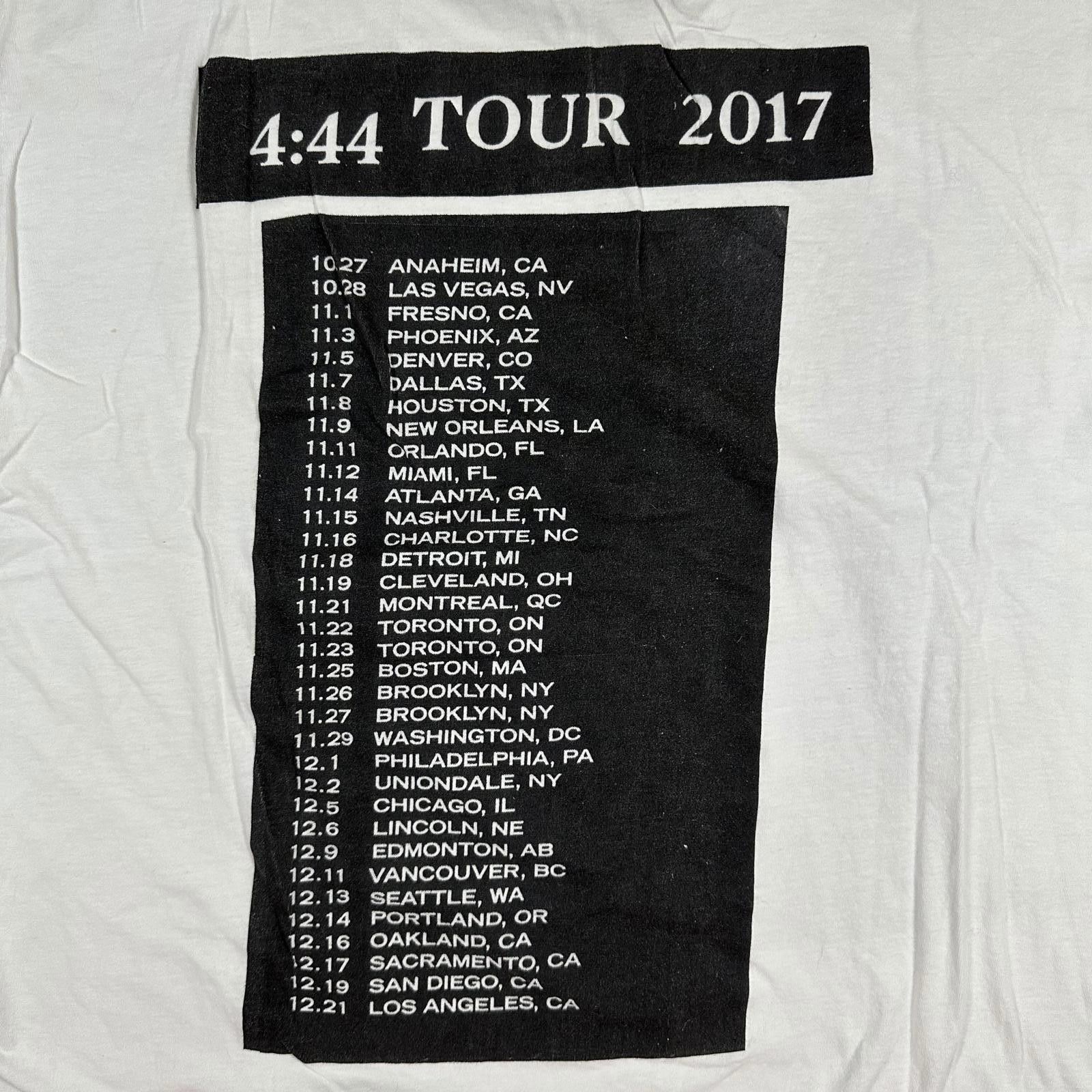 Jay-Z Jay-Z Mens T-shirt 2XL White Tour Graphic Size US XXL / EU 58 / 5 - 3 Thumbnail