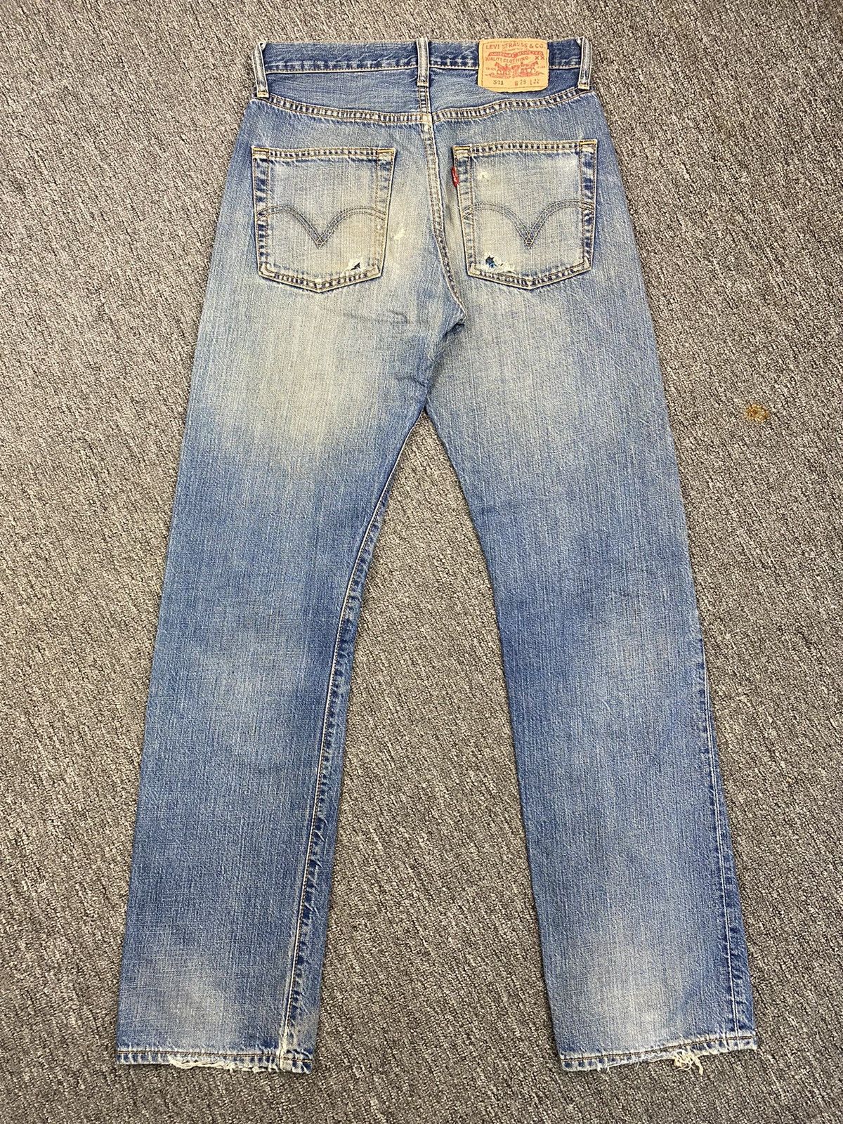 Levi's × Vintage Vintage Levis 501 Straight cut Size US 28 / EU 44 - 2 Thumbnail