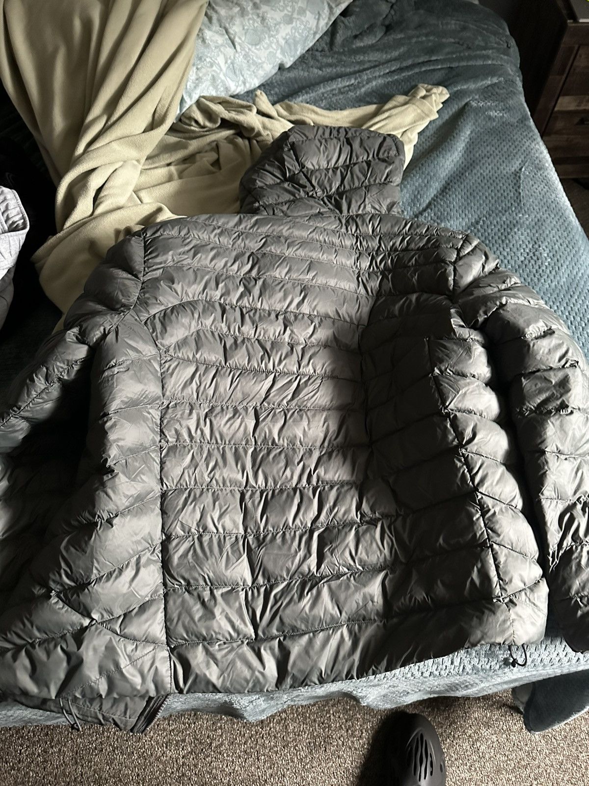 Polo Ralph Lauren Polo Ralph Lauren Grey Puffer Size US XL / EU 56 / 4 - 3 Thumbnail