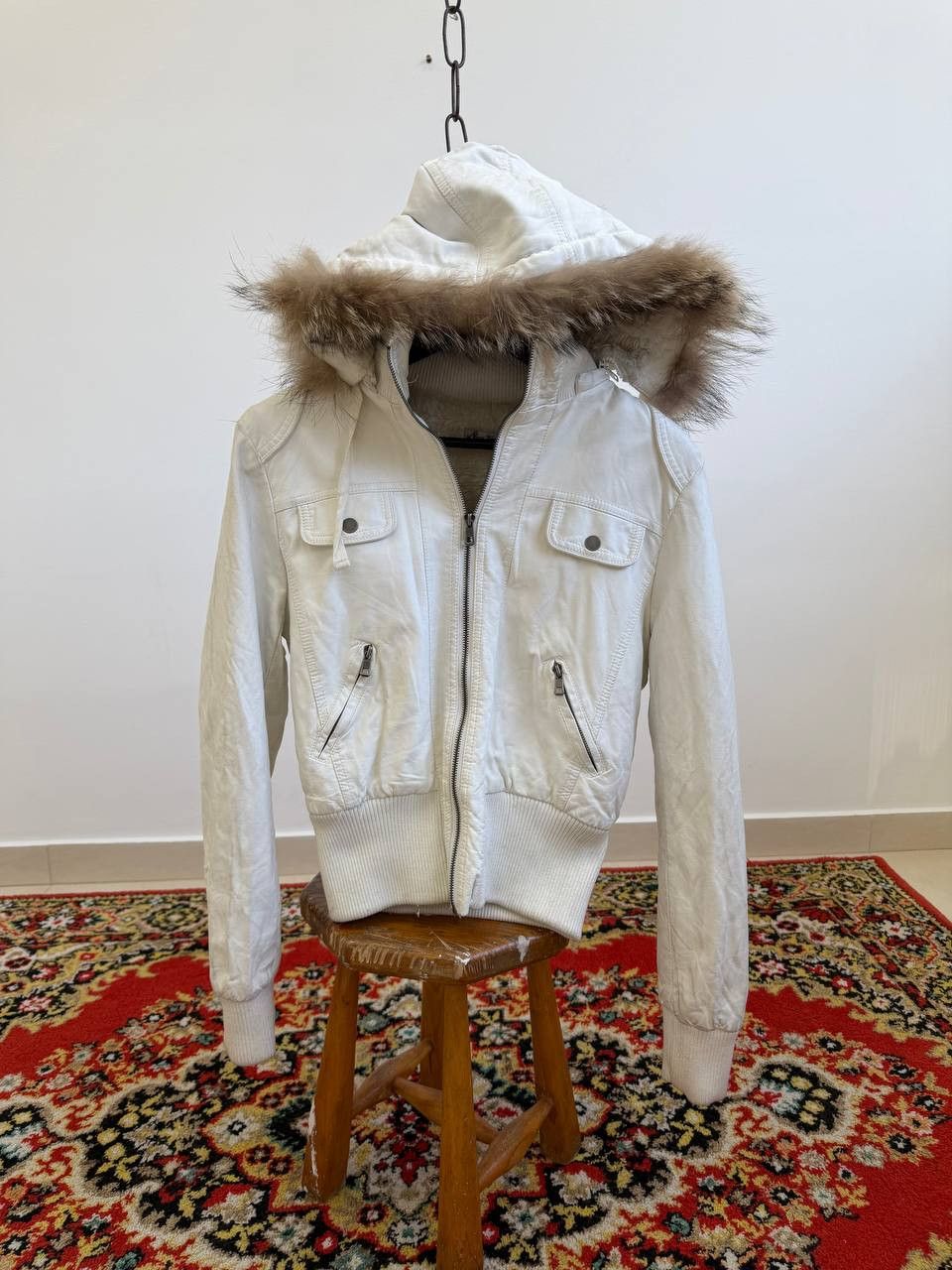 Japanese Brand Avant-Garde Hysteric Glamour Leather Fur Fell Jacket Y2K Size US S / EU 44-46 / 1 - 1 Thumbnail