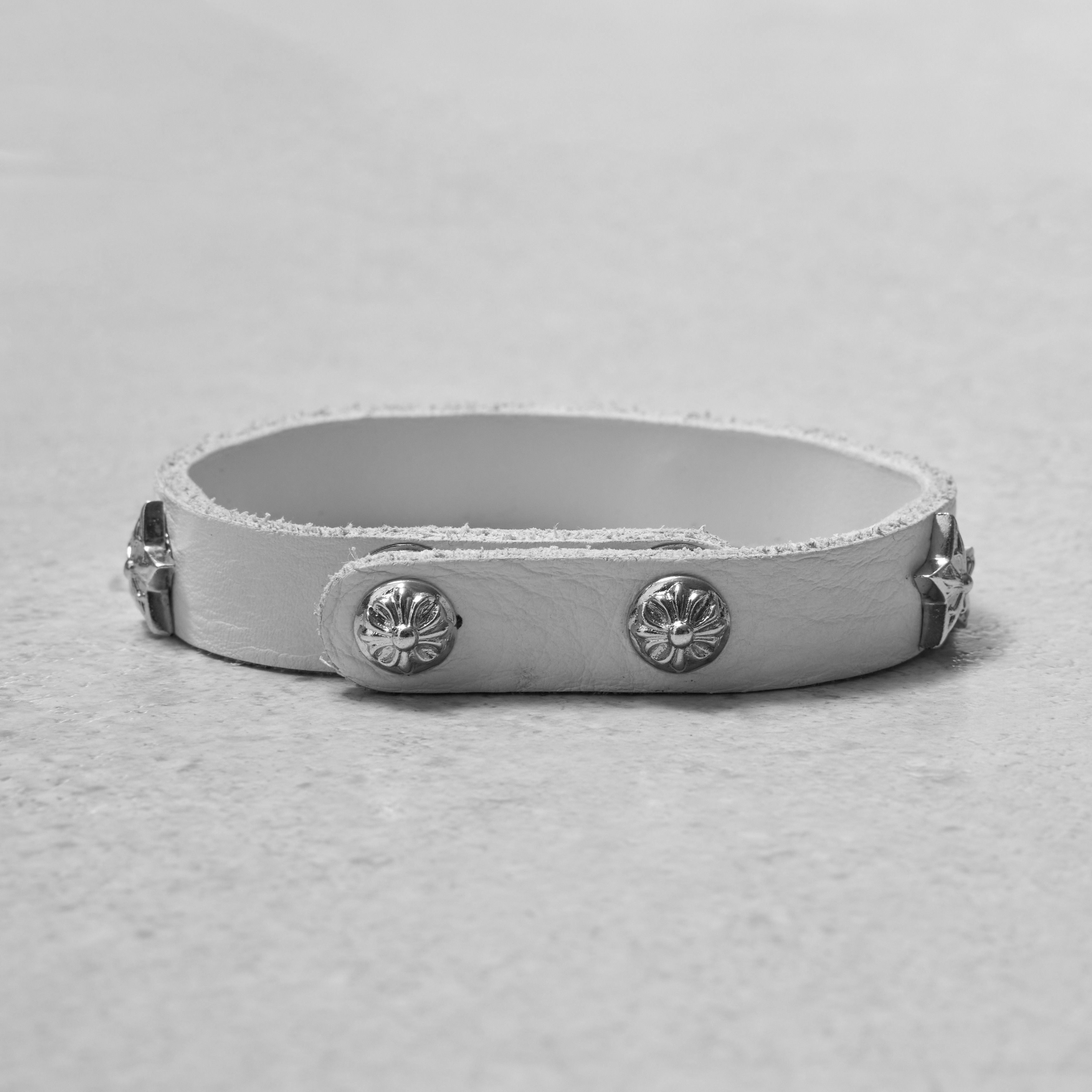 Chrome Hearts CHROME HEARTS 2 BTTN/ 2 SNAP Star Silver Bracel Size ONE SIZE - 2 Thumbnail