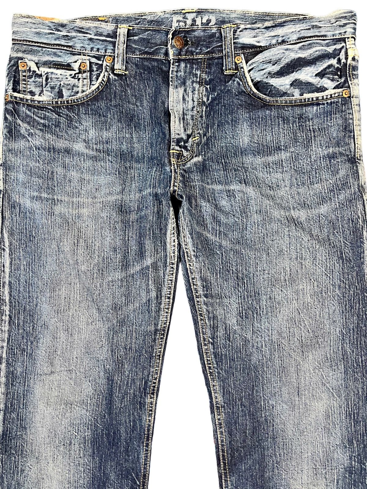 Edwin Vintage Edwin 502RV Grunge Baggy Denim Size US 38 / EU 54 - 2 Thumbnail