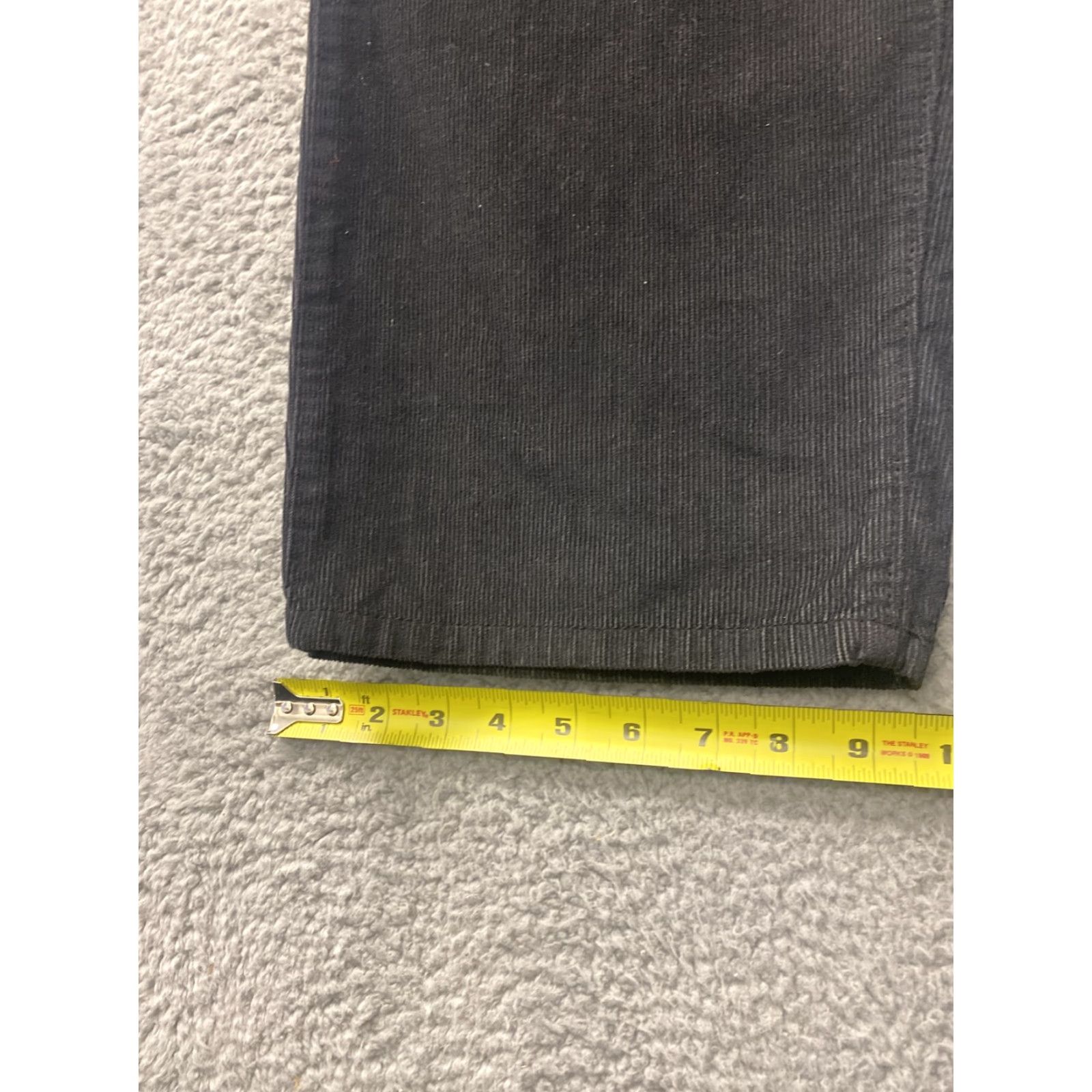 Calvin Klein Calvin Klein Pants Men 38 Black Straight Corduroy Outdoor Hiking Casual Chino 32in Inseam Mens Size US 38 / EU 54 - 6 Thumbnail